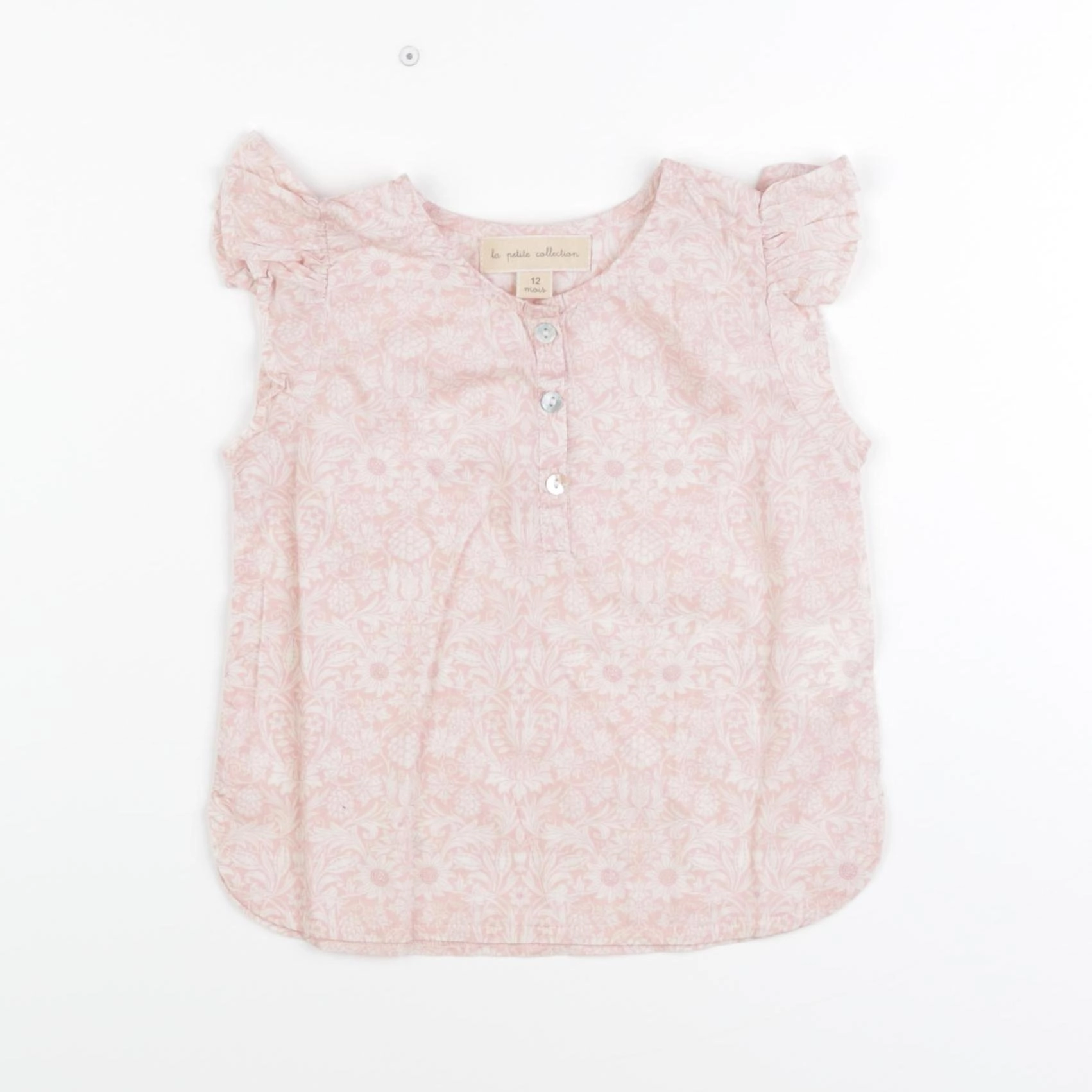La Petite Collection - blouse rose - 12 mois