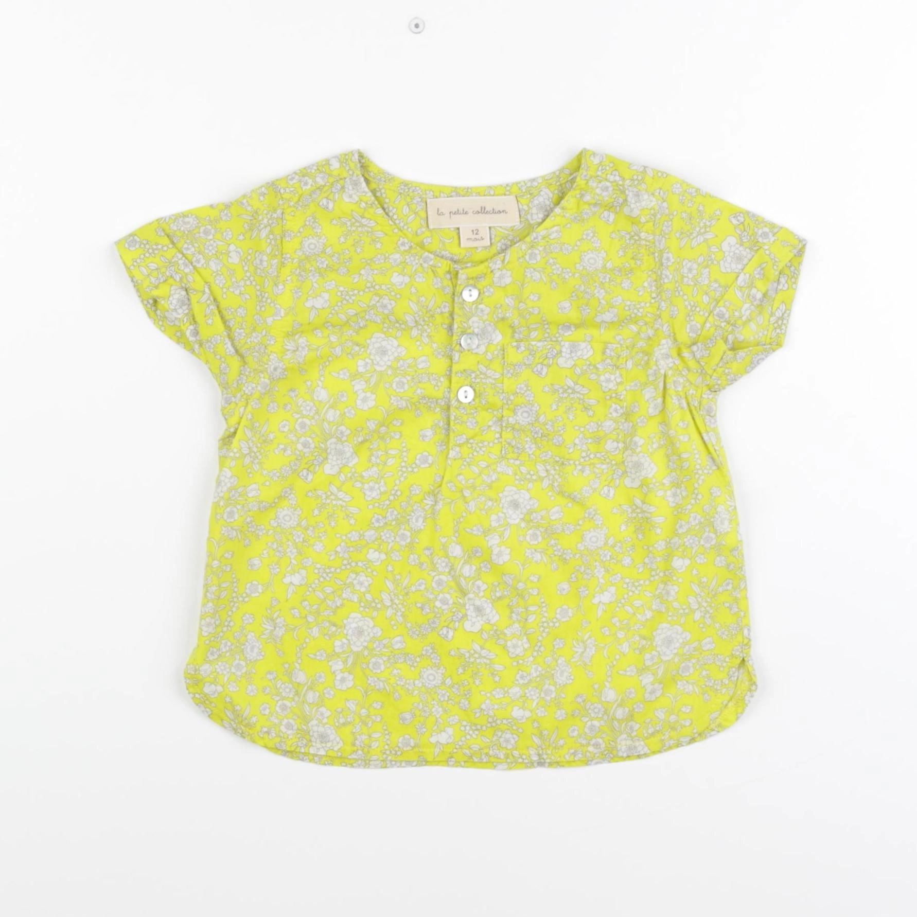 La Petite Collection - blouse jaune - 12 mois