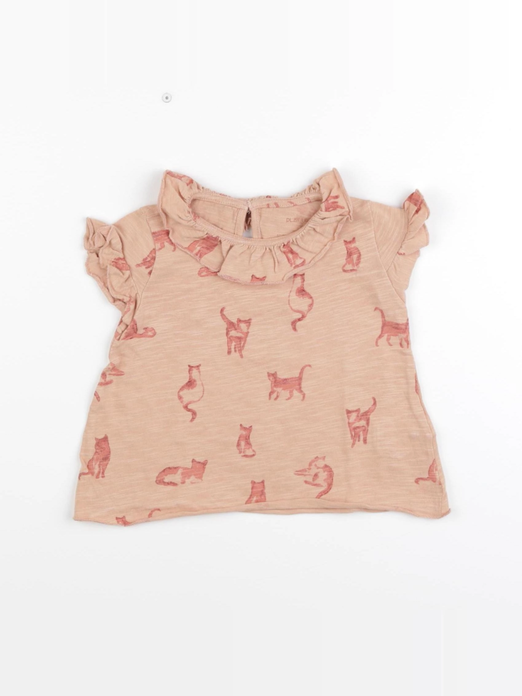 Play Up - tee-shirt rose - 12 mois