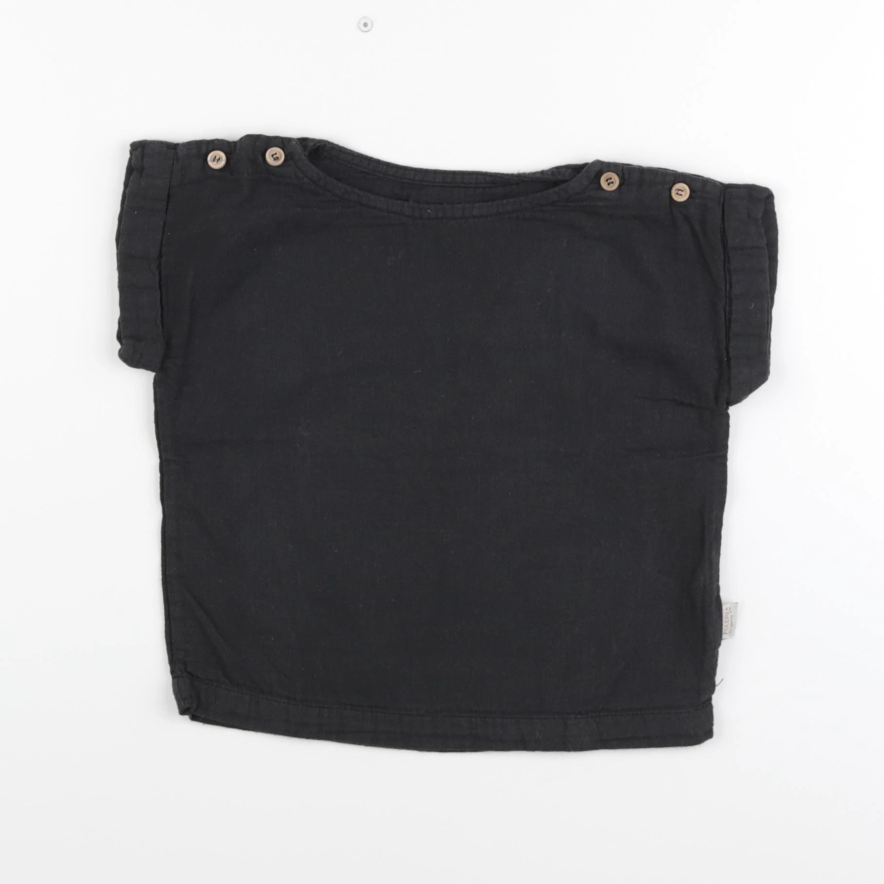 Poudre Organic - blouse noir - 12 mois