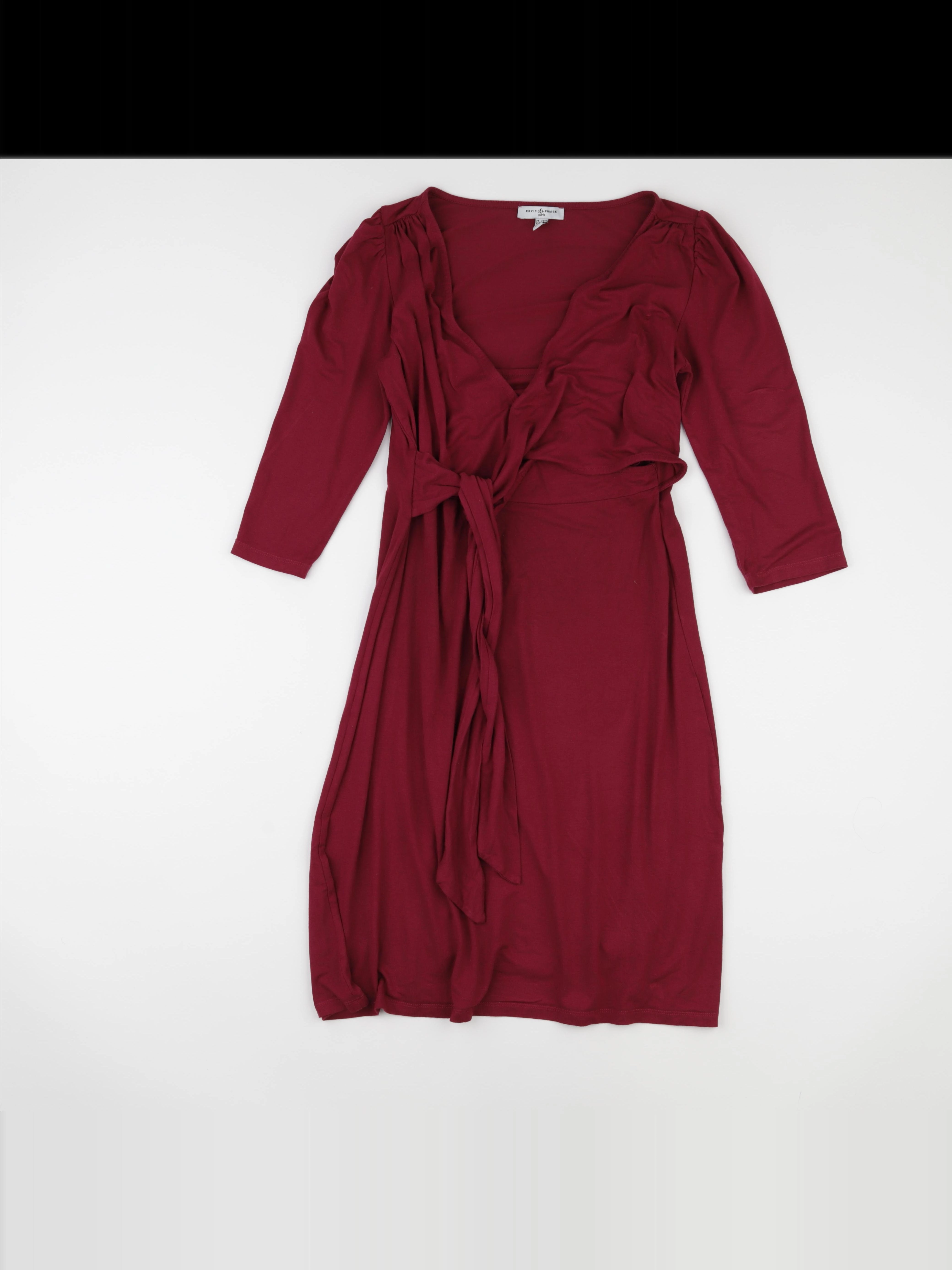 Envie de fraise - robe grossesse, allaitement rouge - 34 à 36