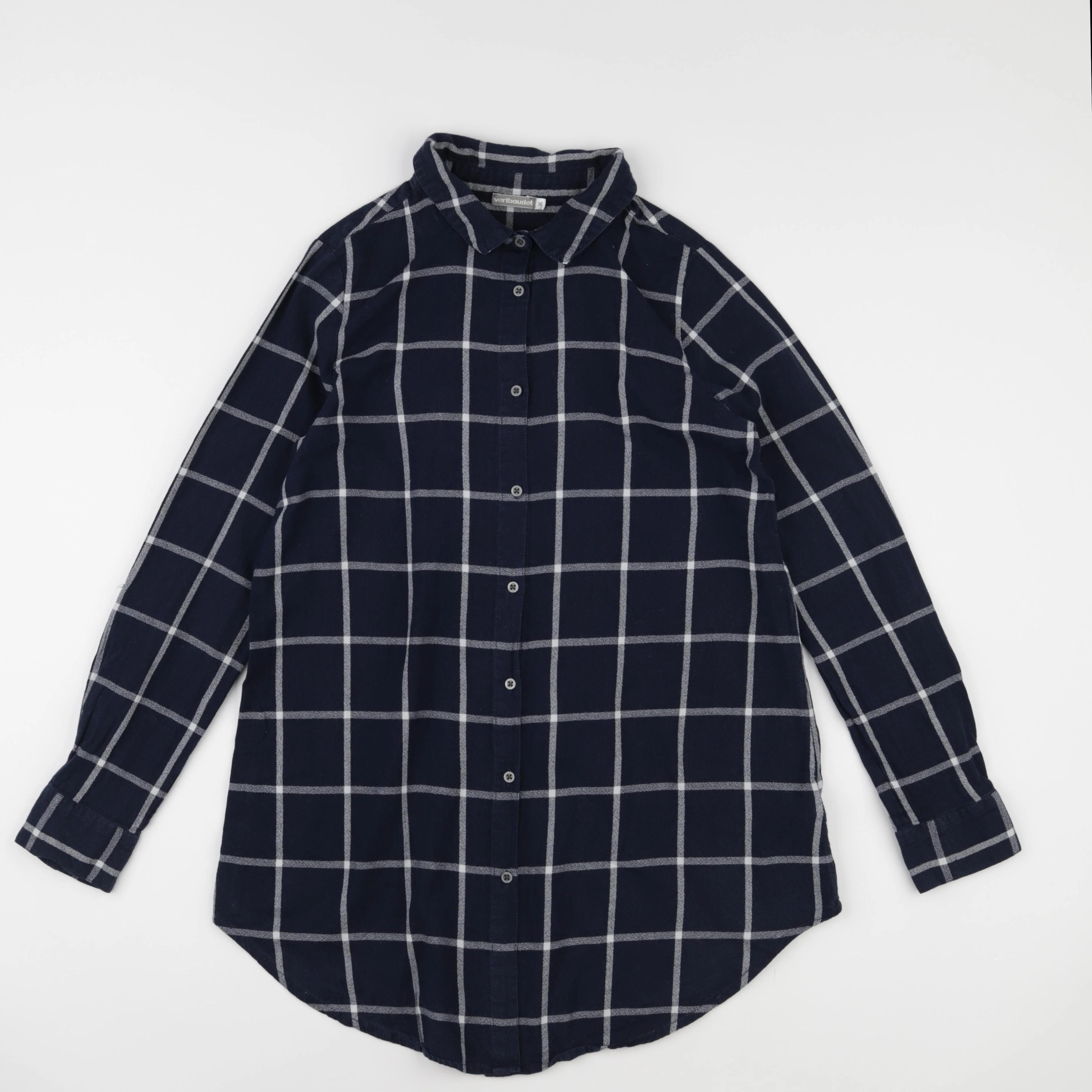 Vertbaudet - chemise grossesse, allaitement bleu - 36