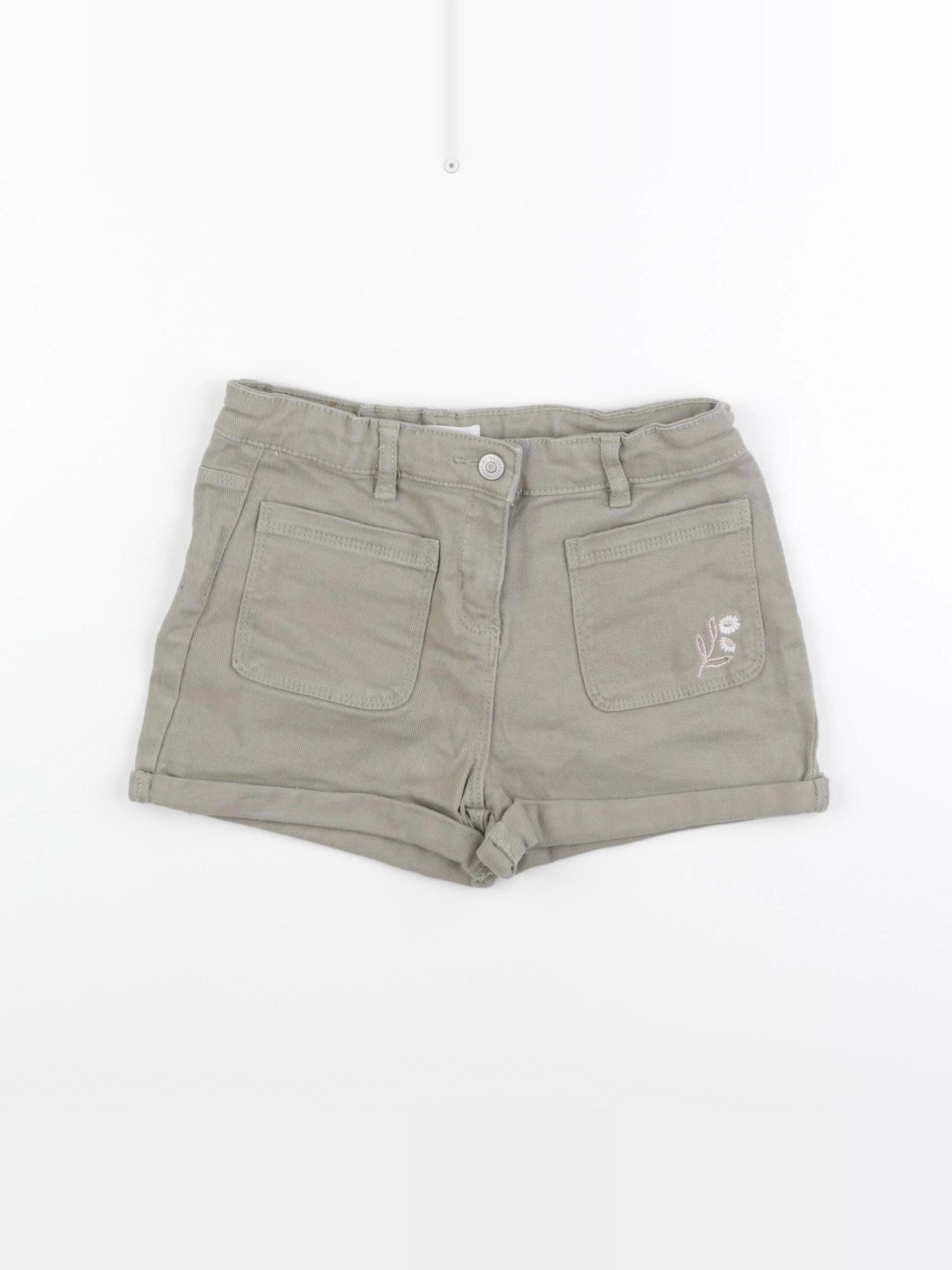 Vertbaudet - short vert - 8 ans