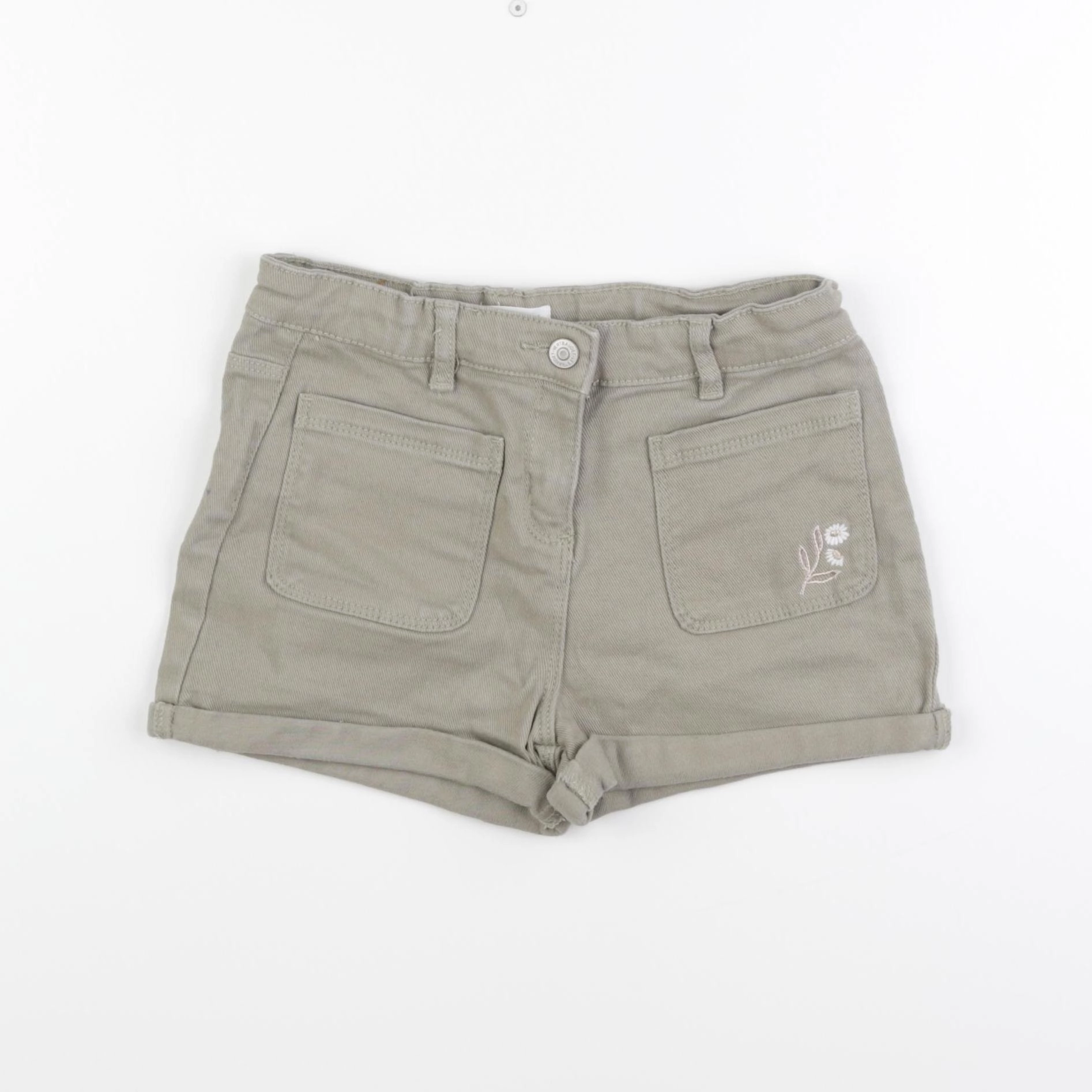 Vertbaudet - short vert - 8 ans