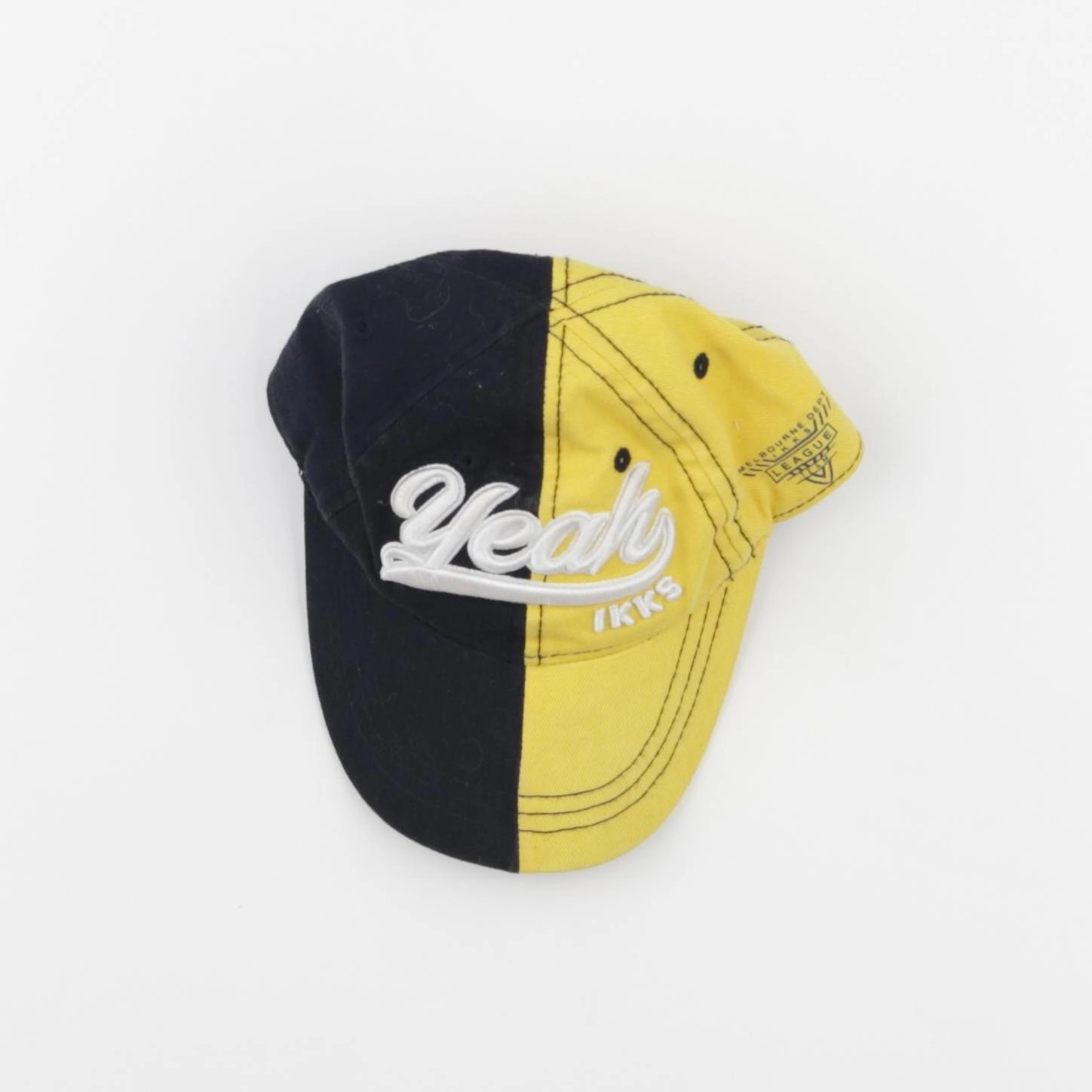 IKKS - casquette jaune - 2/3 ans