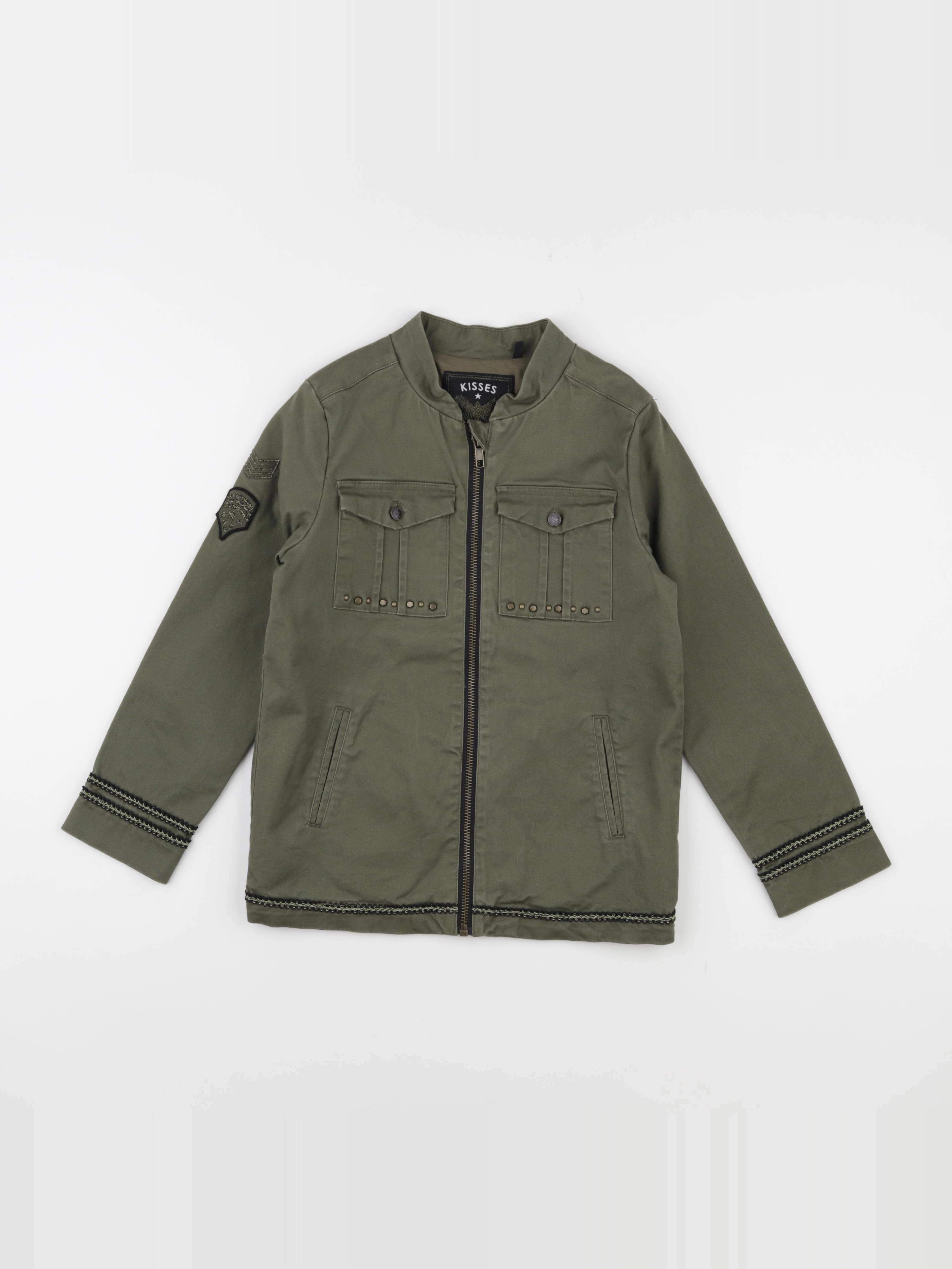 IKKS - veste vert - 8 ans