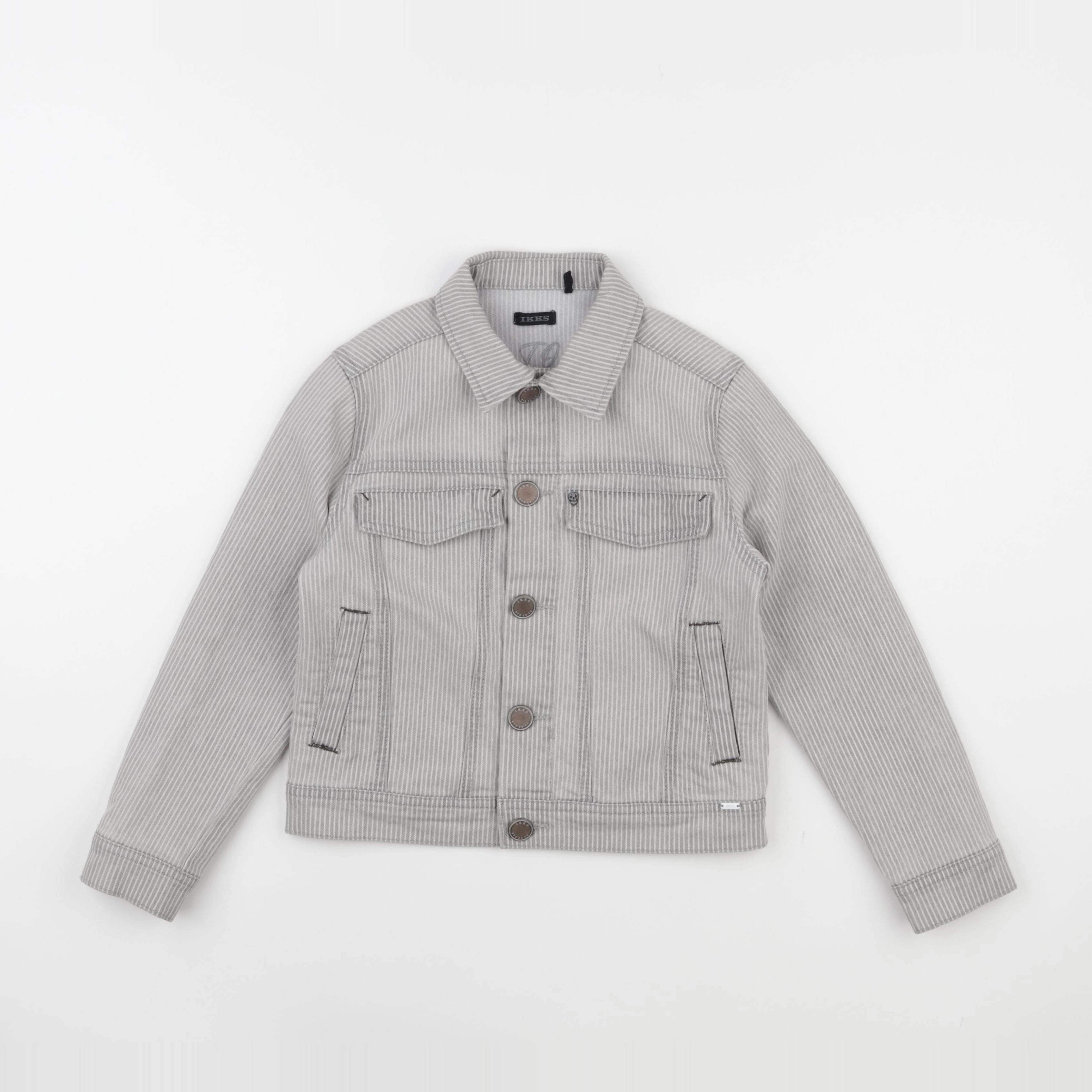 IKKS - veste gris - 8 ans