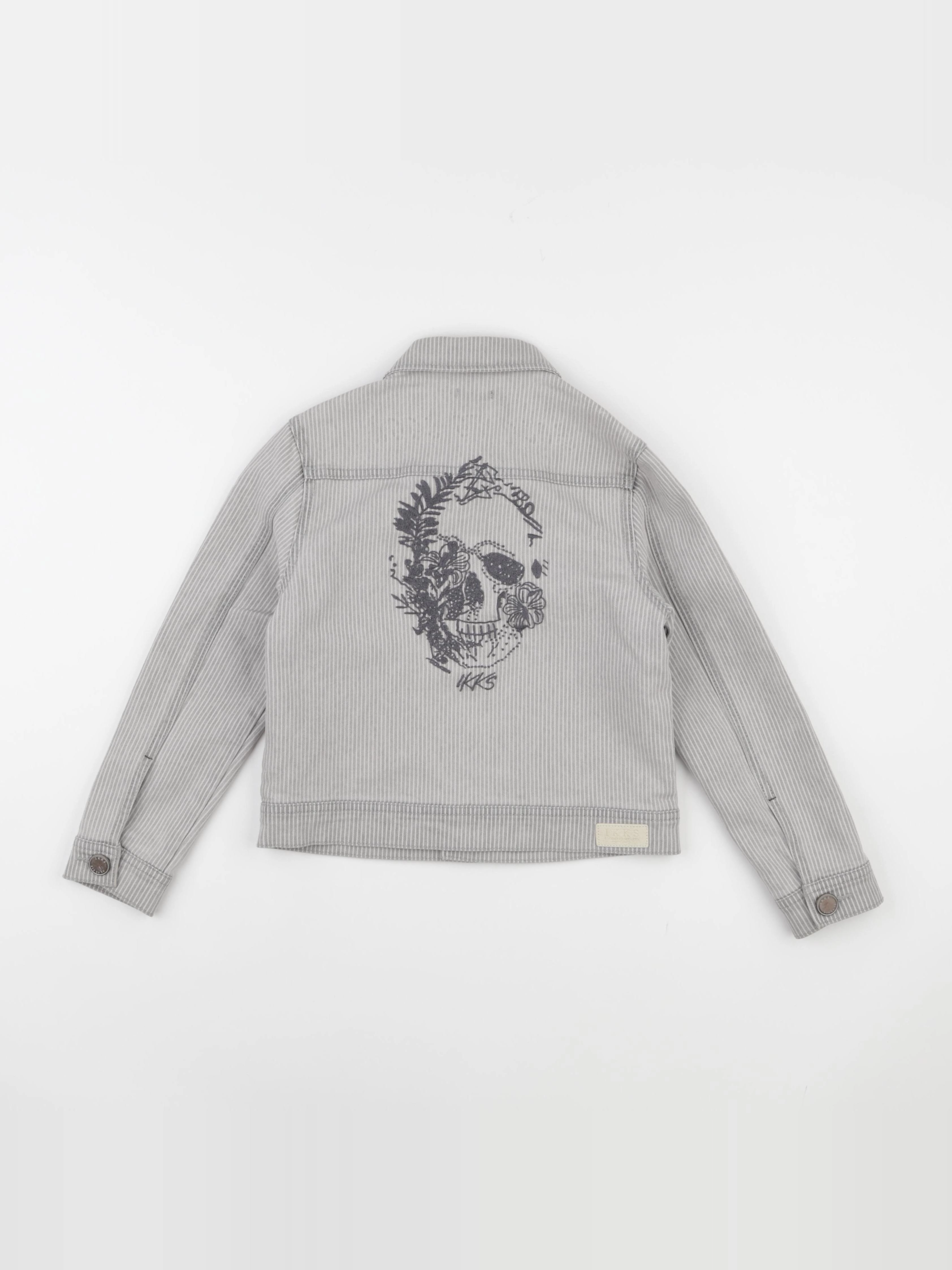 IKKS - veste gris - 8 ans