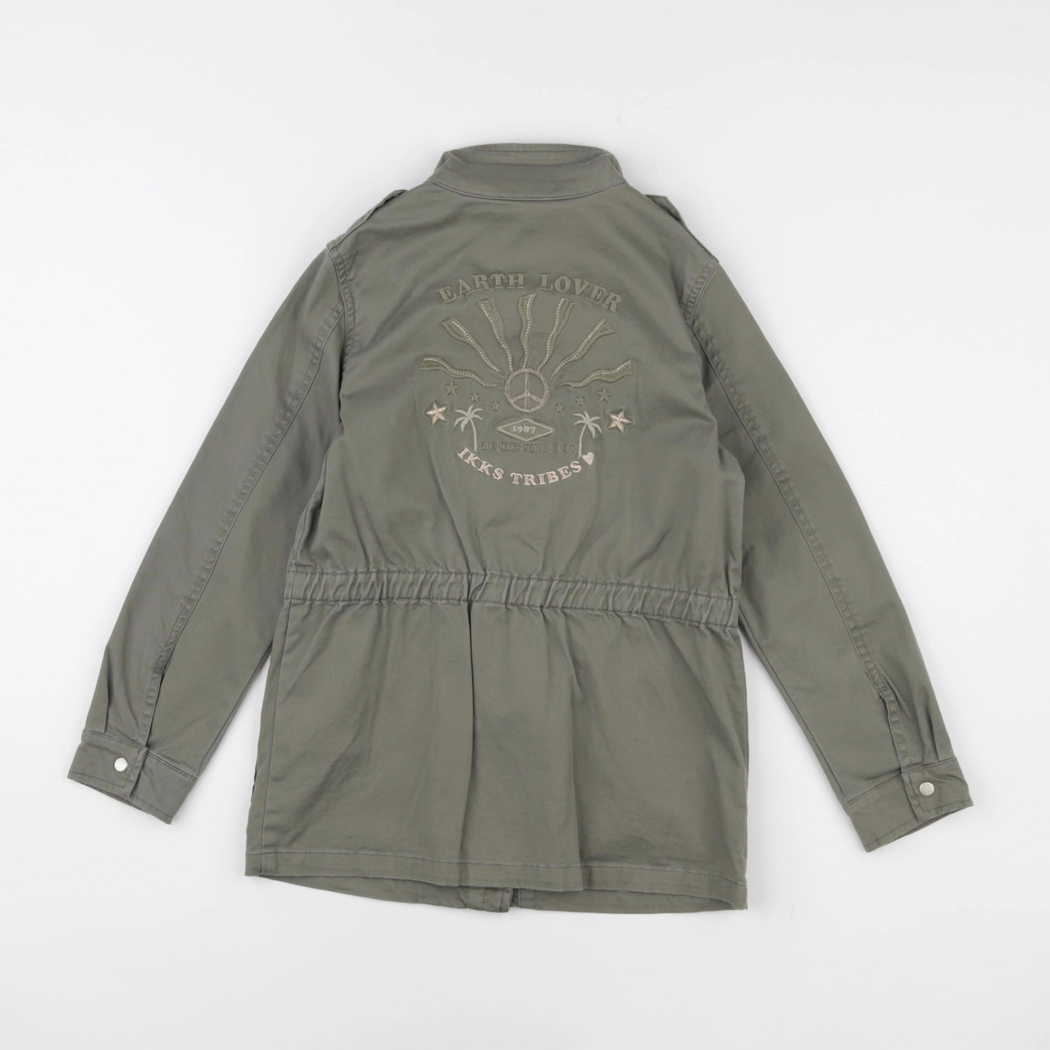 IKKS - veste vert - 8 ans