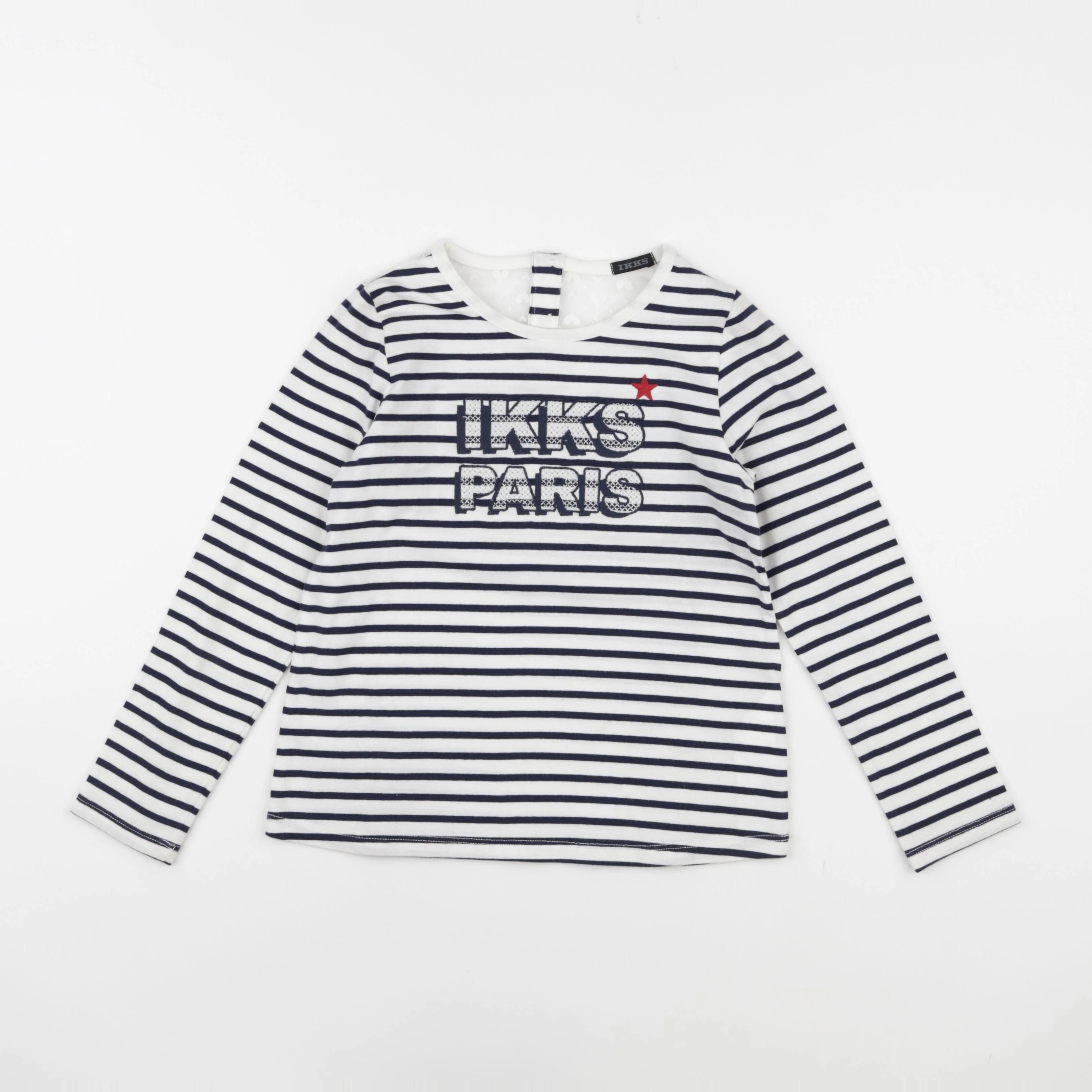 IKKS - tee-shirt bleu - 8 ans