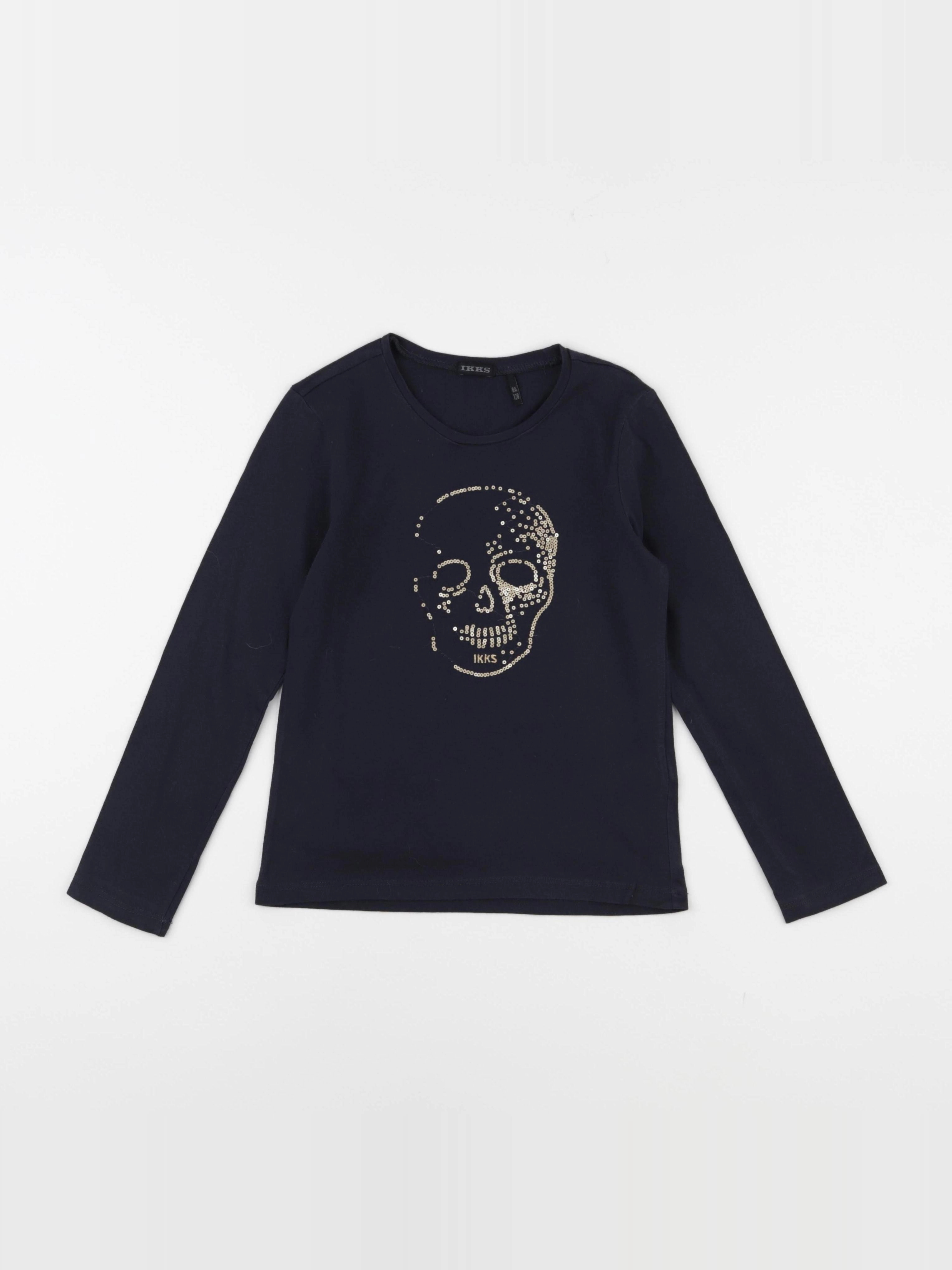 IKKS - tee-shirt bleu - 8 ans