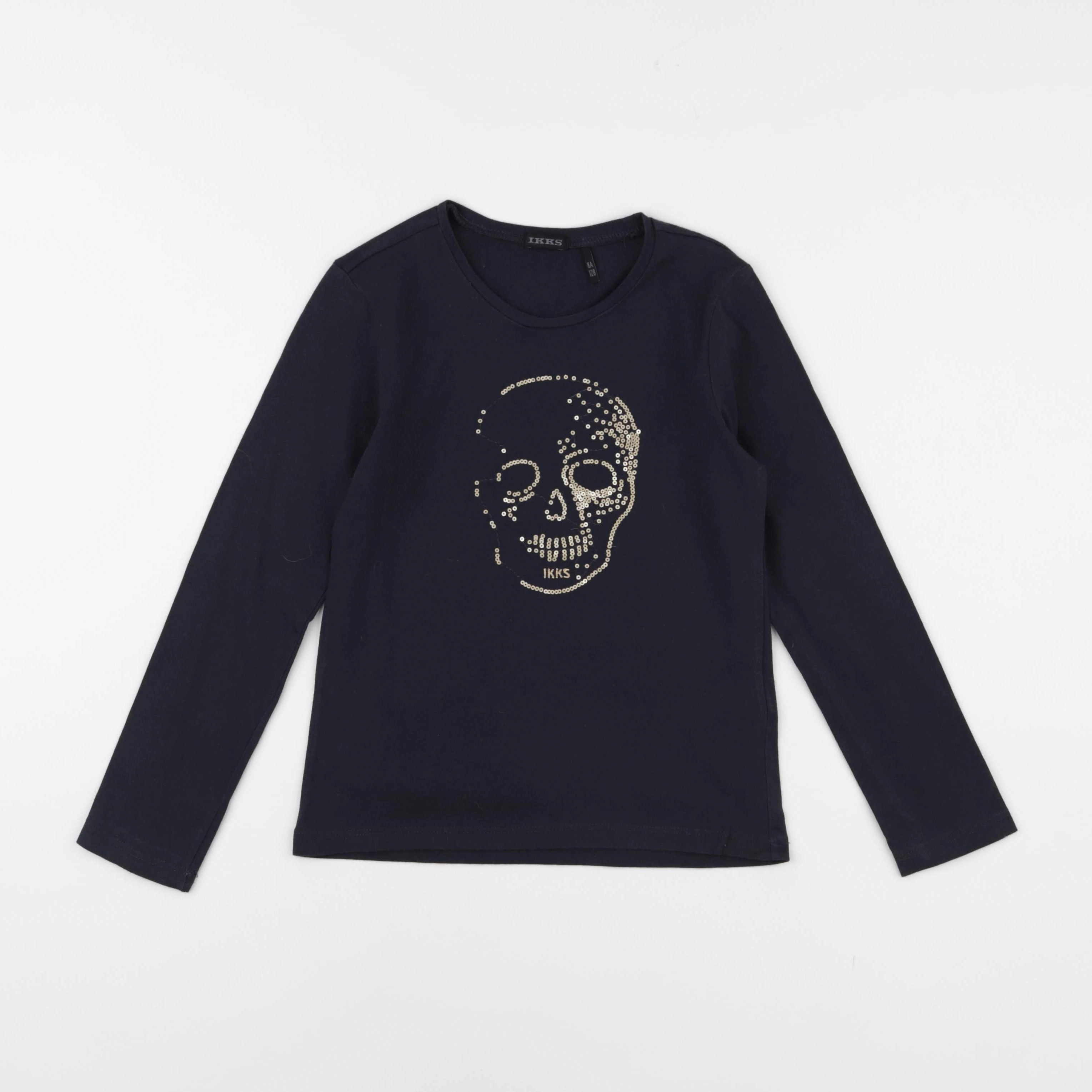 IKKS - tee-shirt bleu - 8 ans