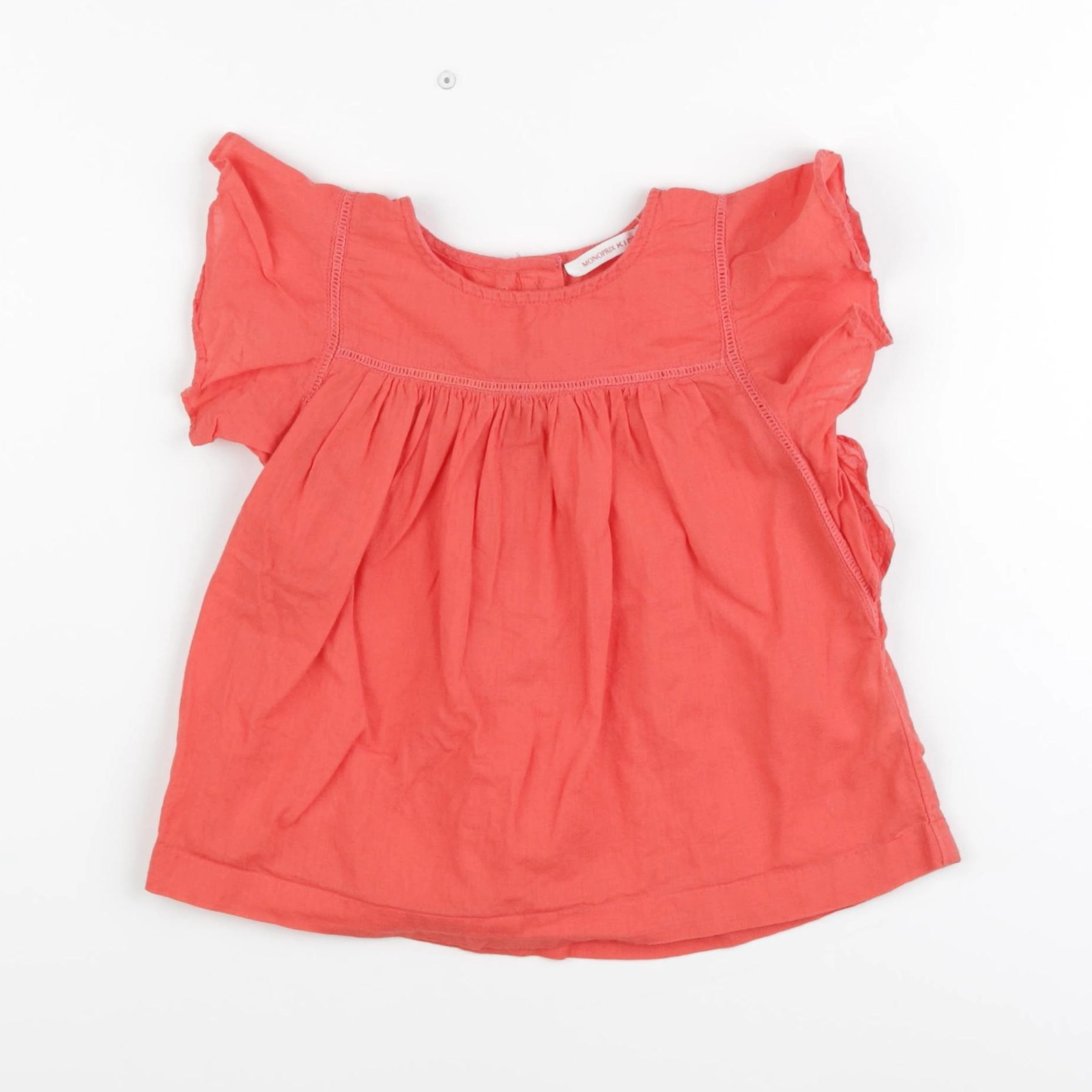 Monoprix - blouse rose - 3 ans