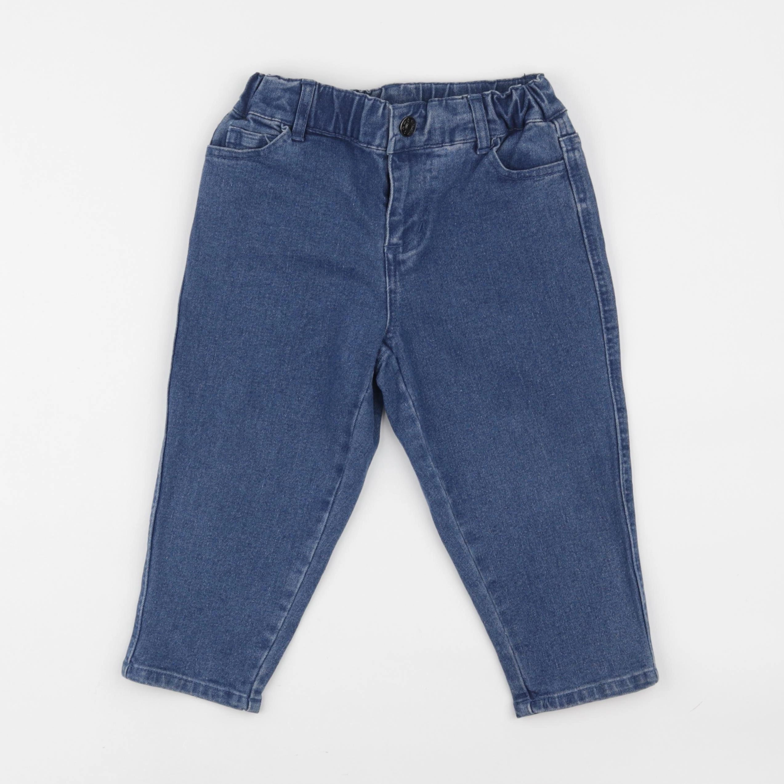 Monoprix - jean bleu - 3 ans