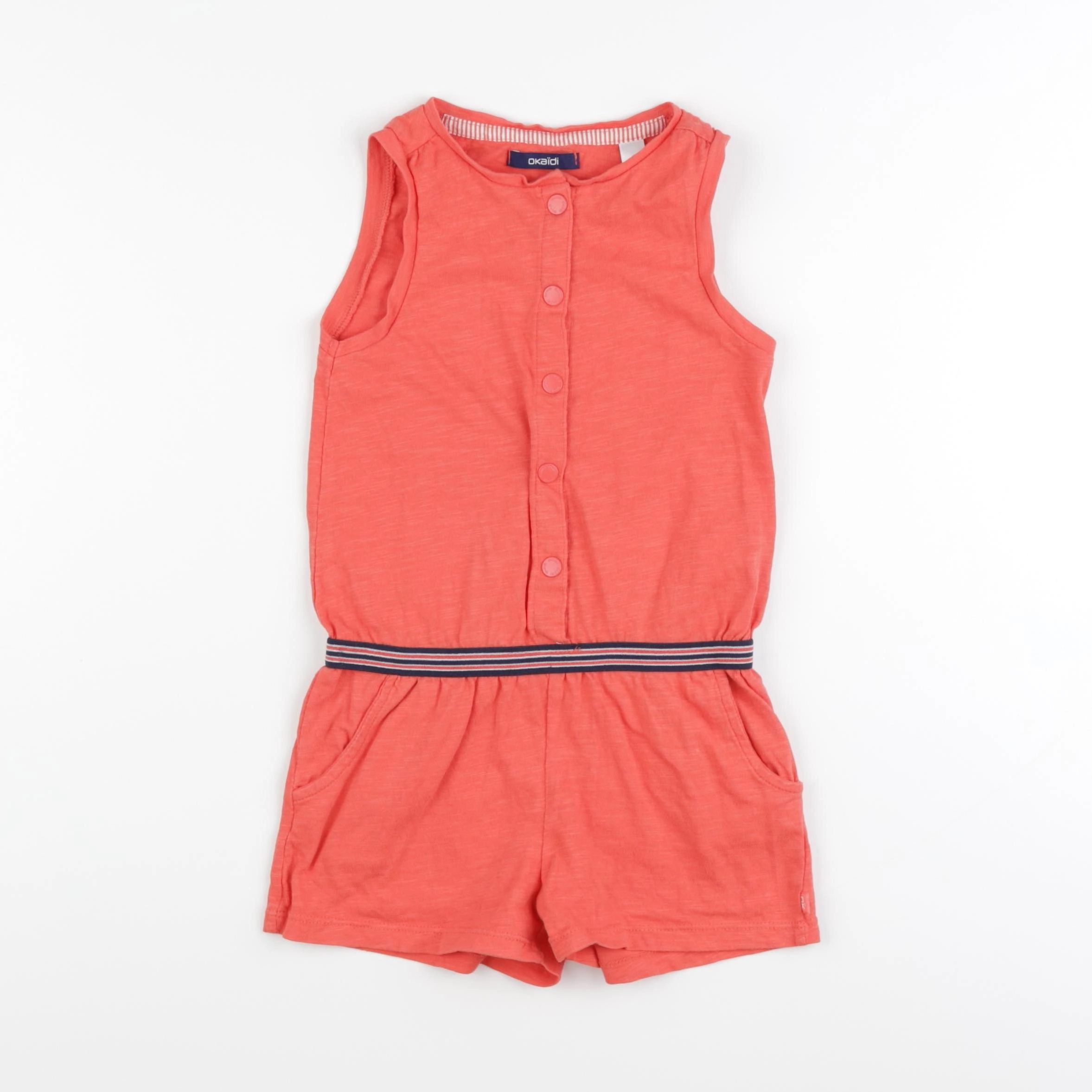 Okaidi - combinaison rose - 4 ans