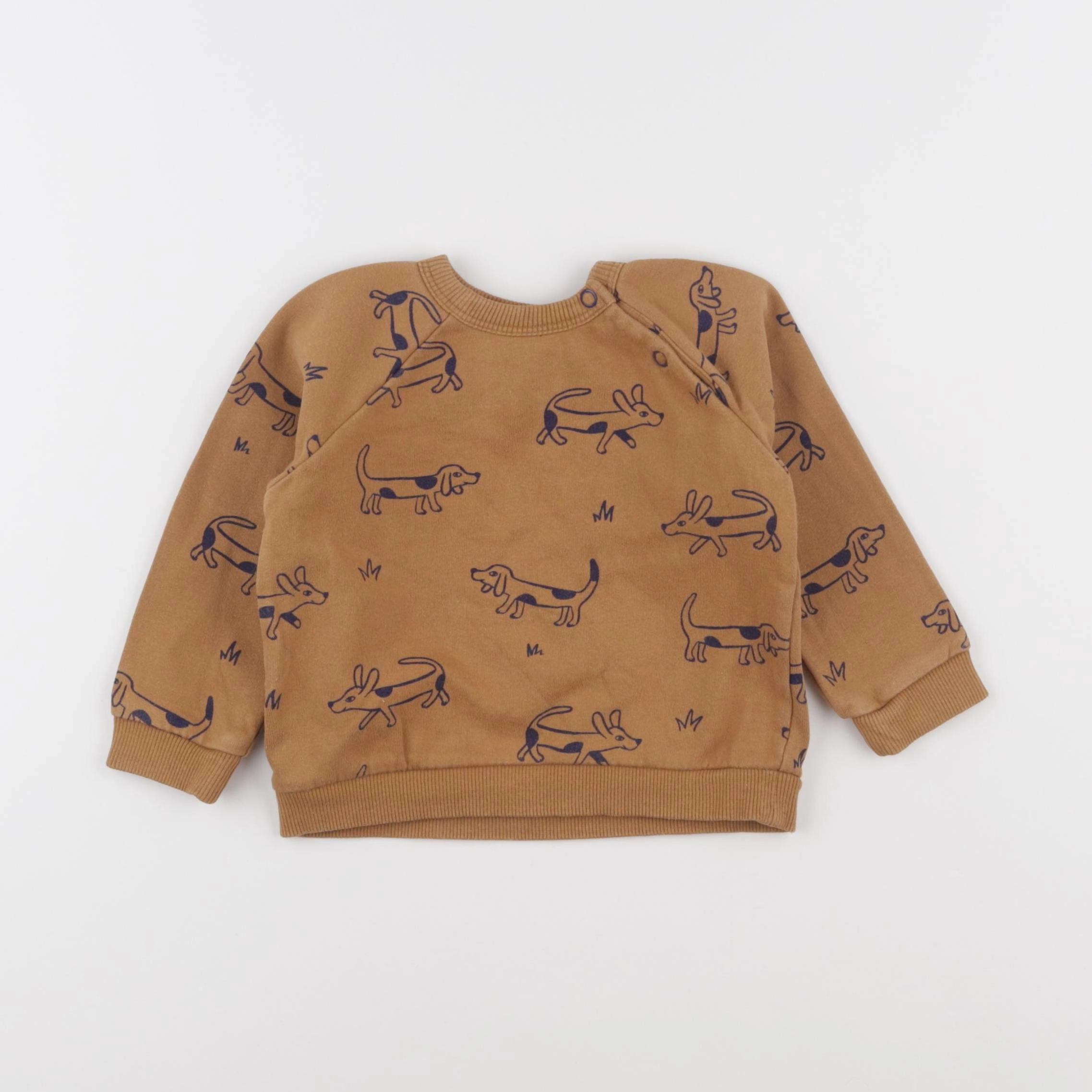 Boutchou - sweat marron - 24 mois