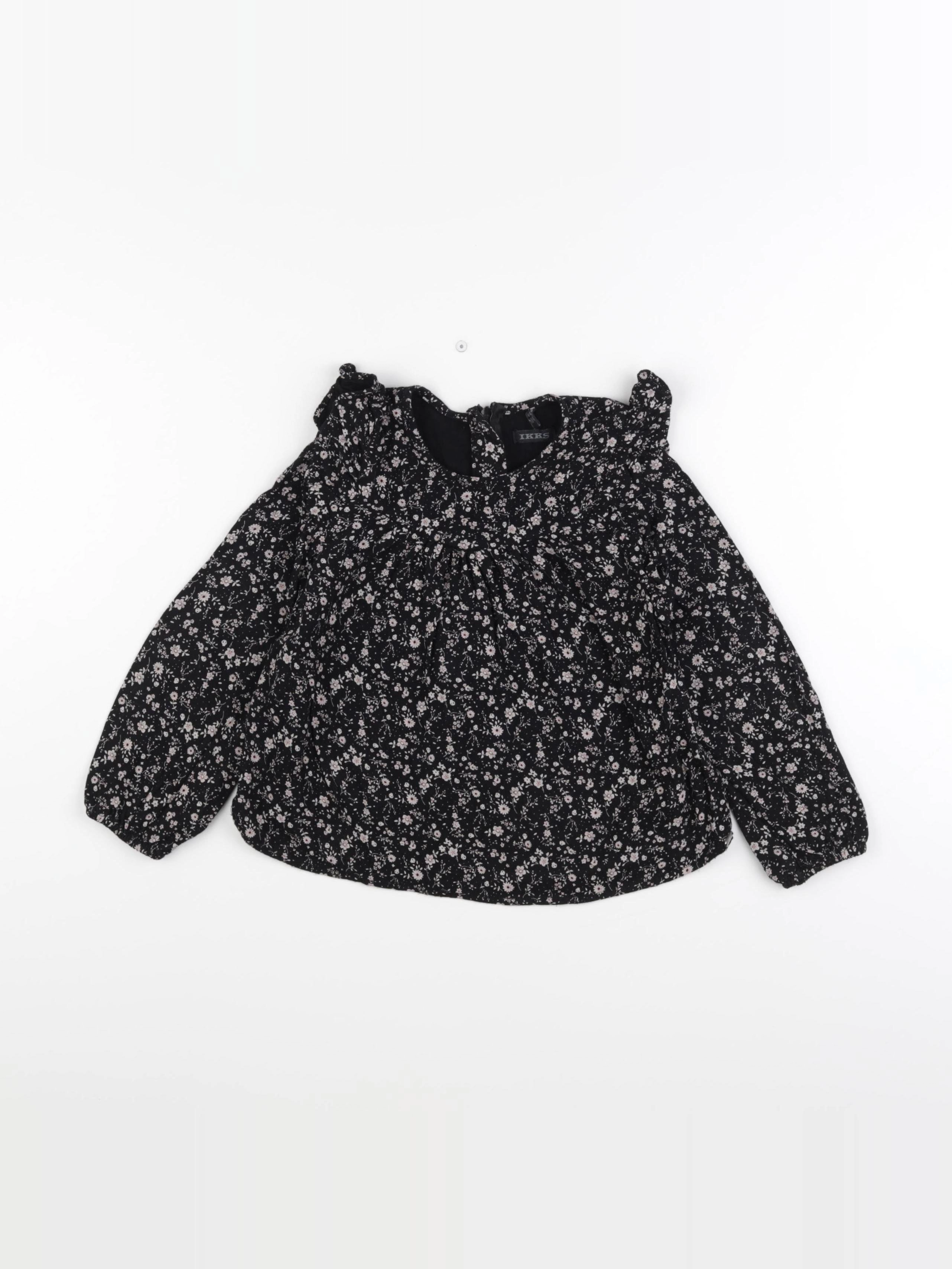IKKS - blouse noir - 4 ans