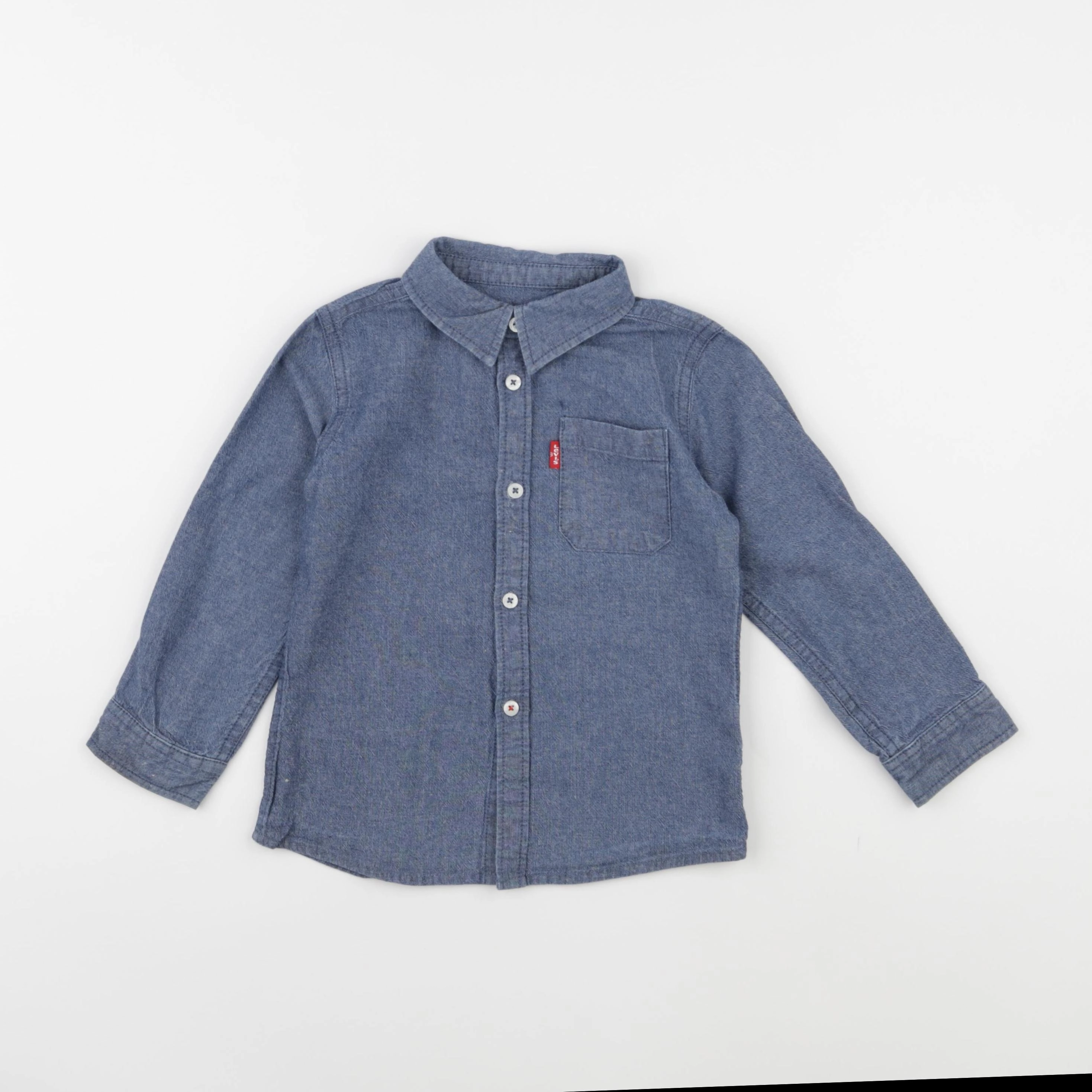 Levi's - chemise bleu - 24 mois