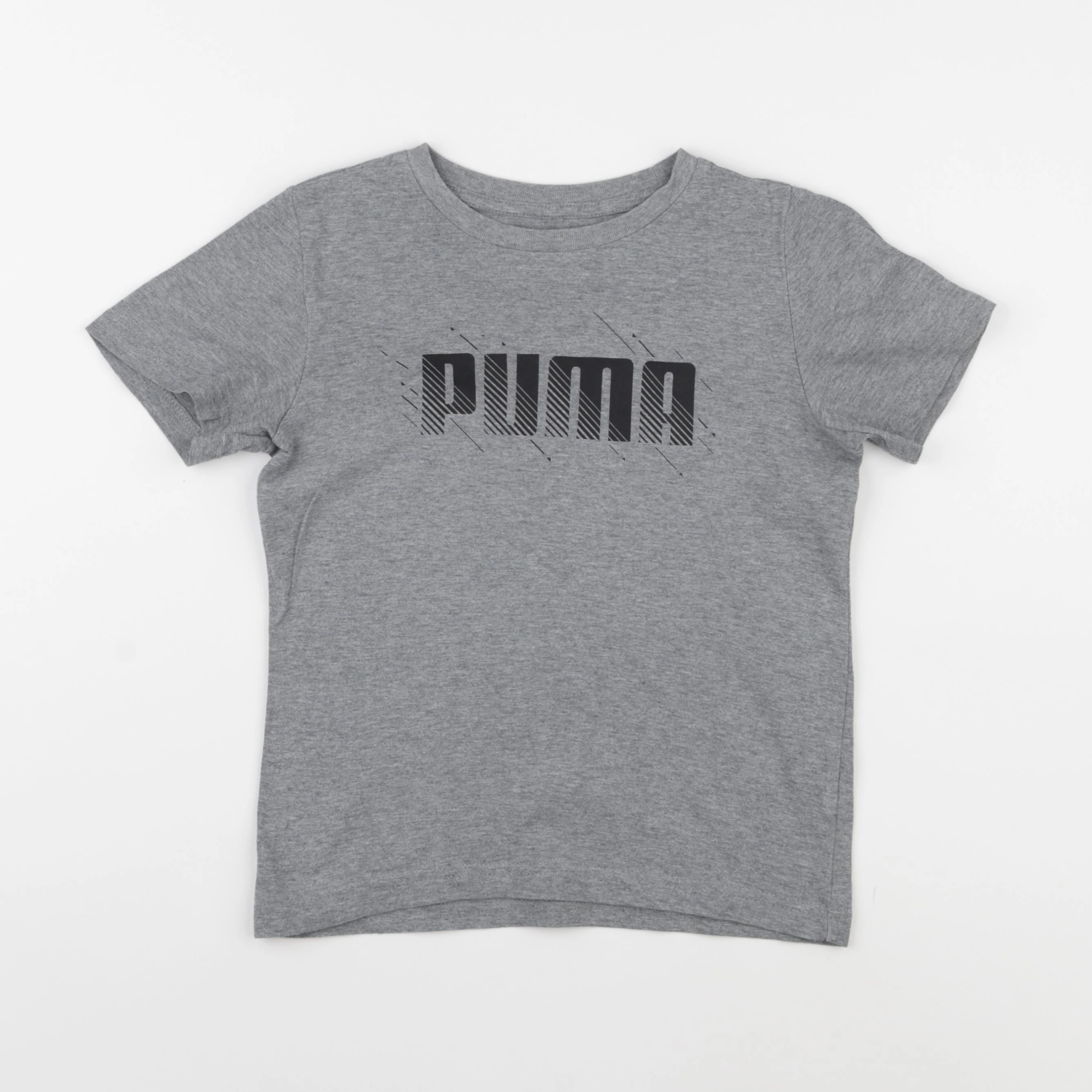 Puma - tee-shirt gris - 7/8 ans