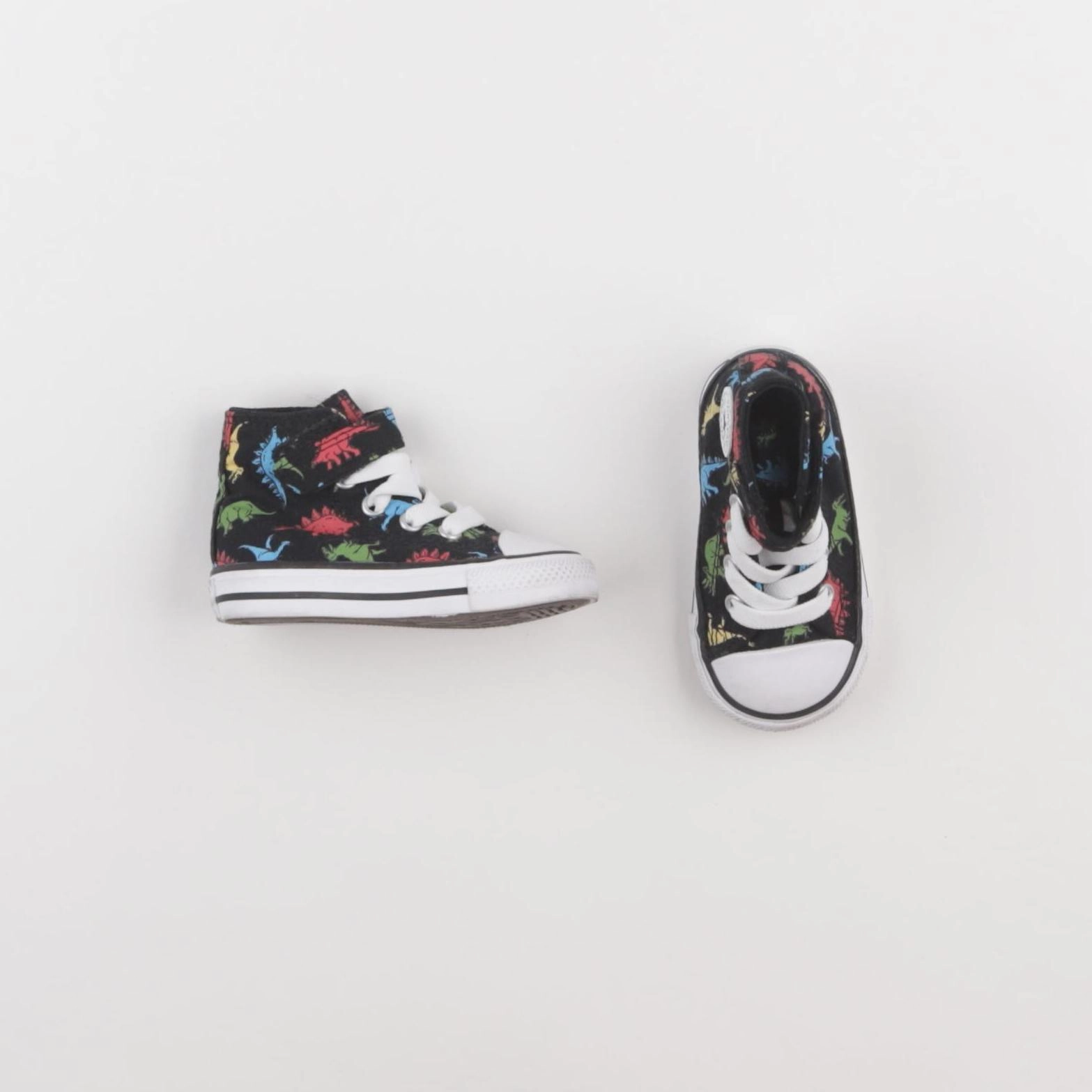 Converse - tennis à scratch/ lacets noir - pointure 20