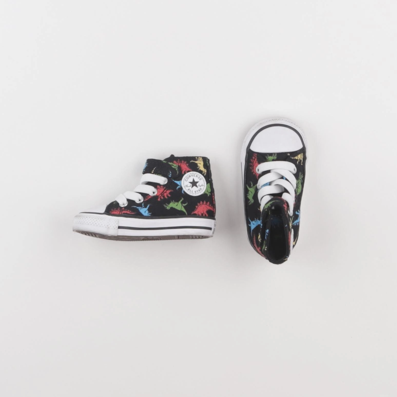 Converse - tennis à scratch/ lacets noir - pointure 20