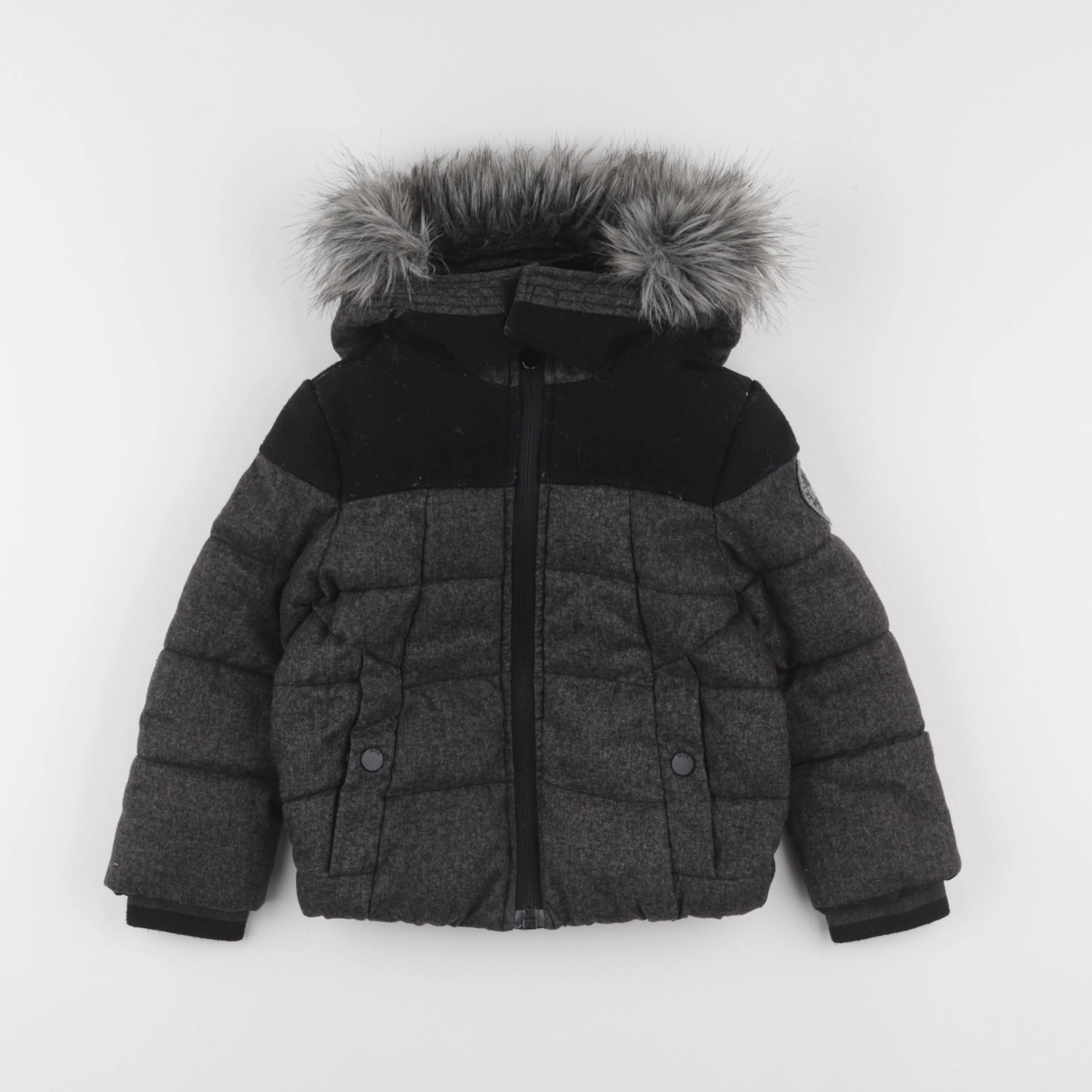 IKKS - doudoune gris - 3 ans