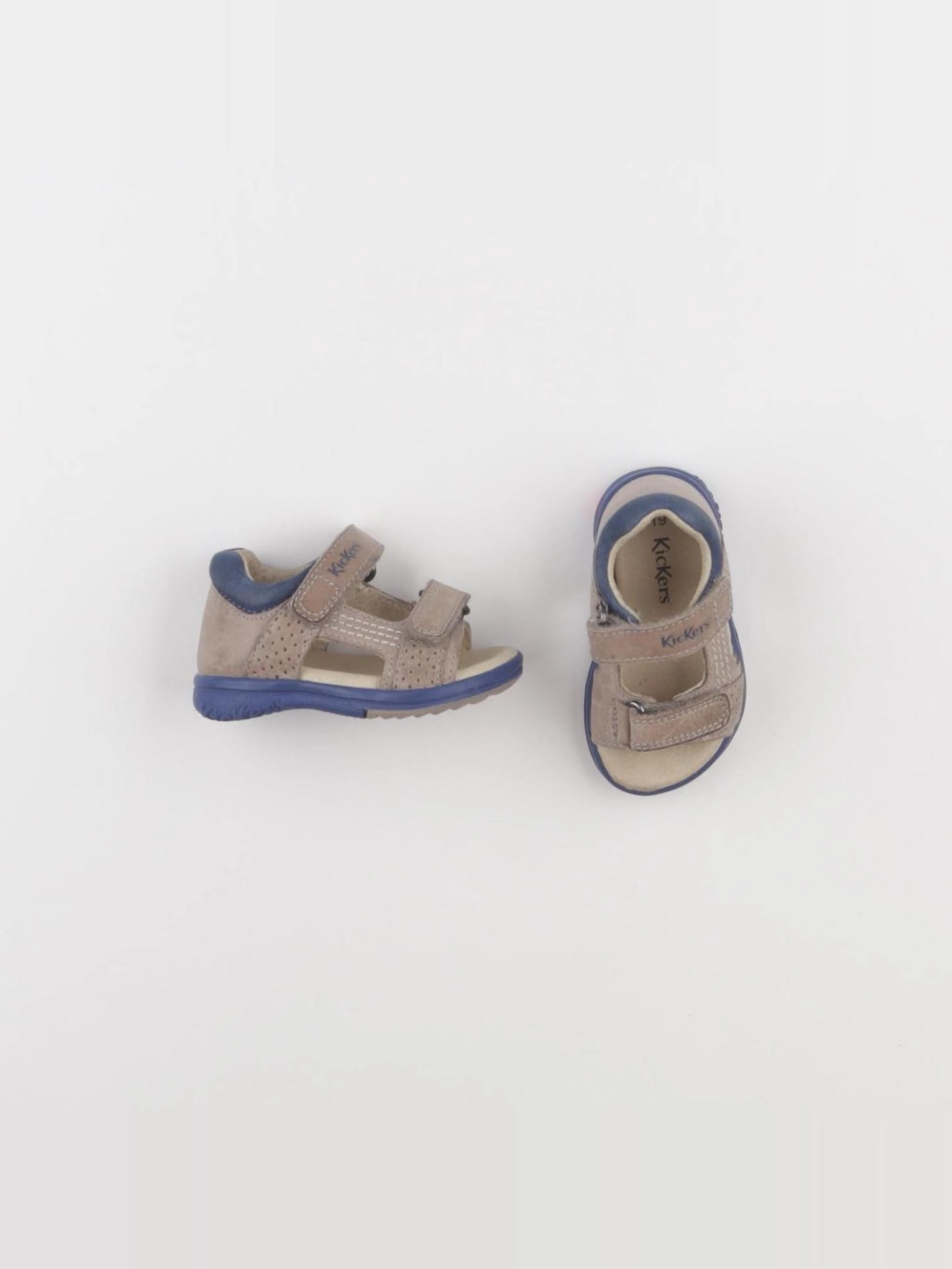 Kickers - sandales marron - pointure 19