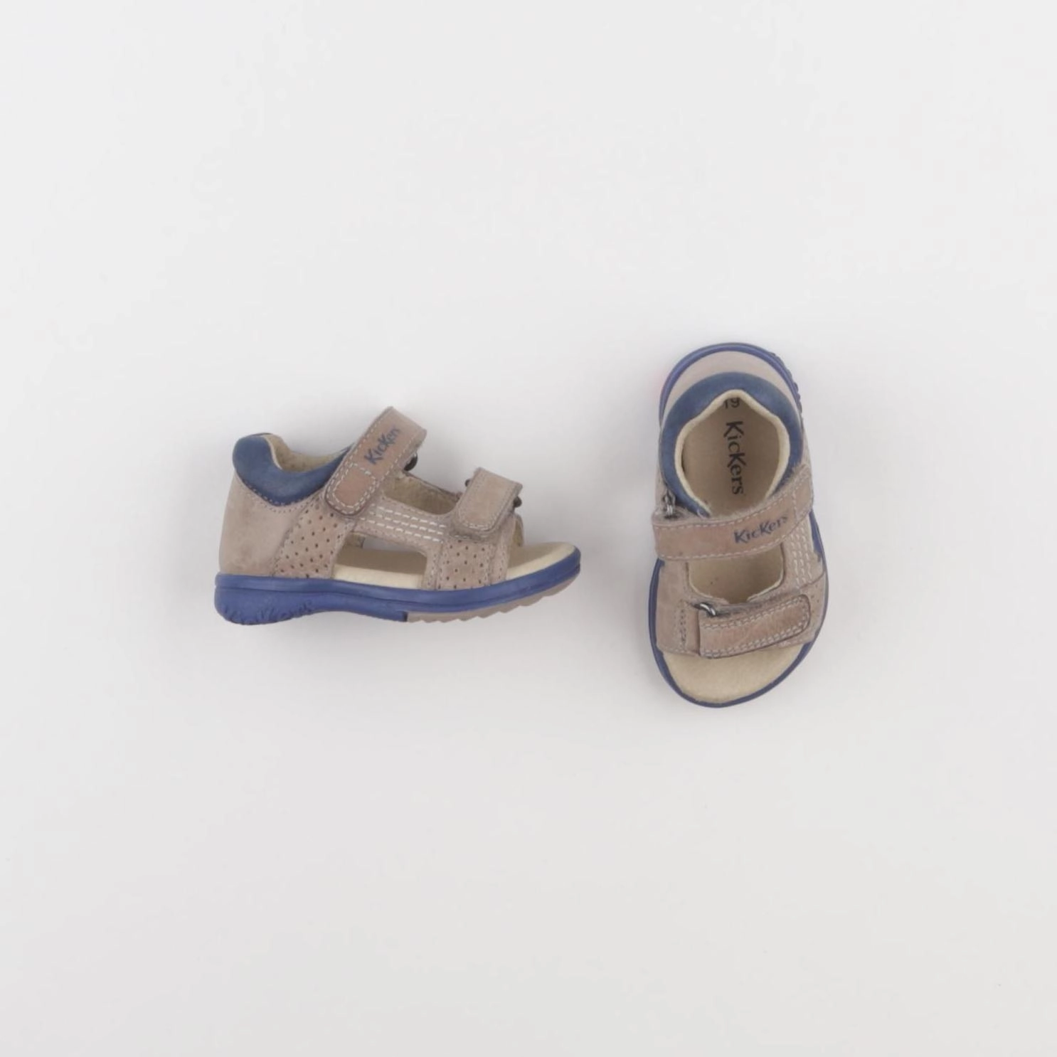 Kickers - sandales marron - pointure 19