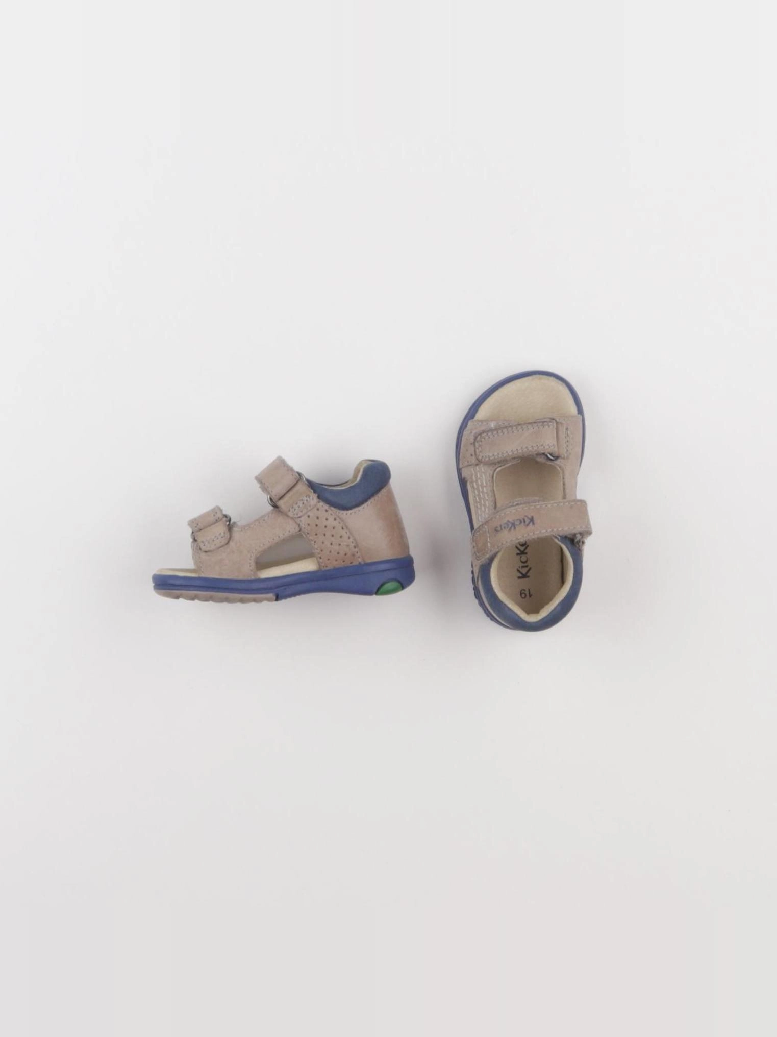 Kickers - sandales marron - pointure 19