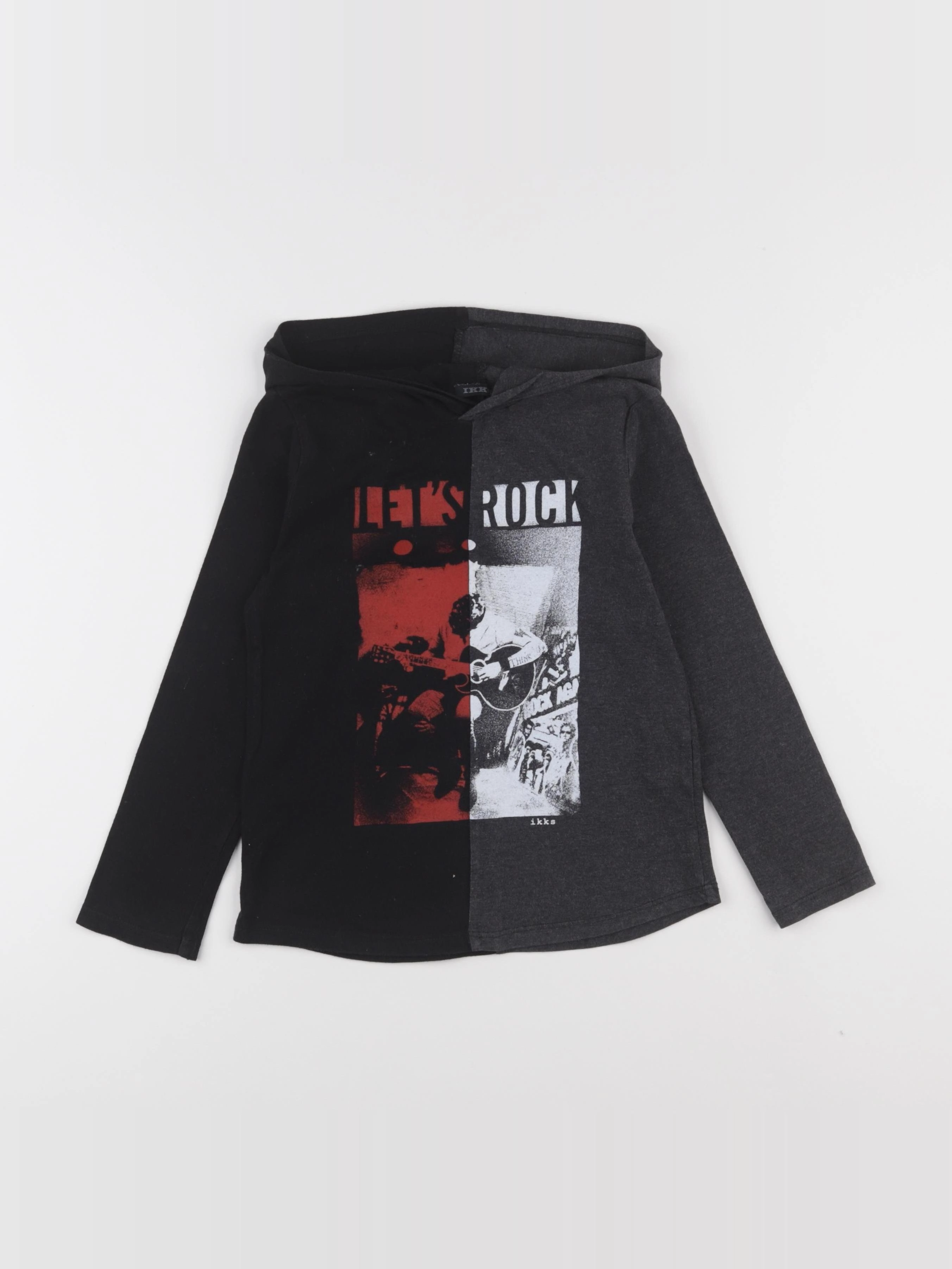 IKKS - tee-shirt gris - 6 ans
