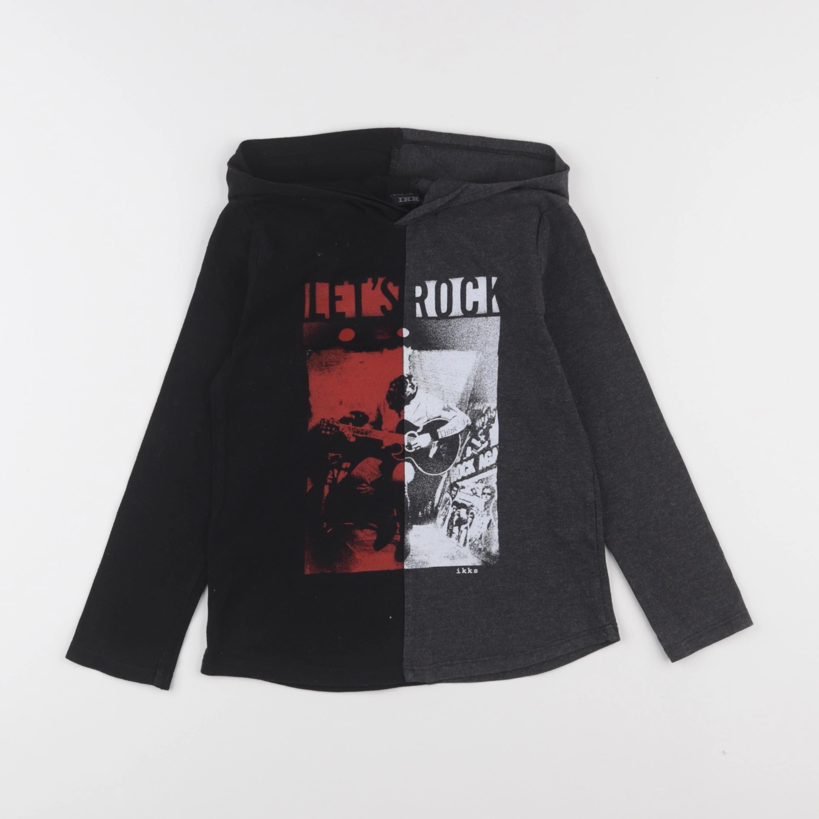 IKKS - tee-shirt gris - 6 ans