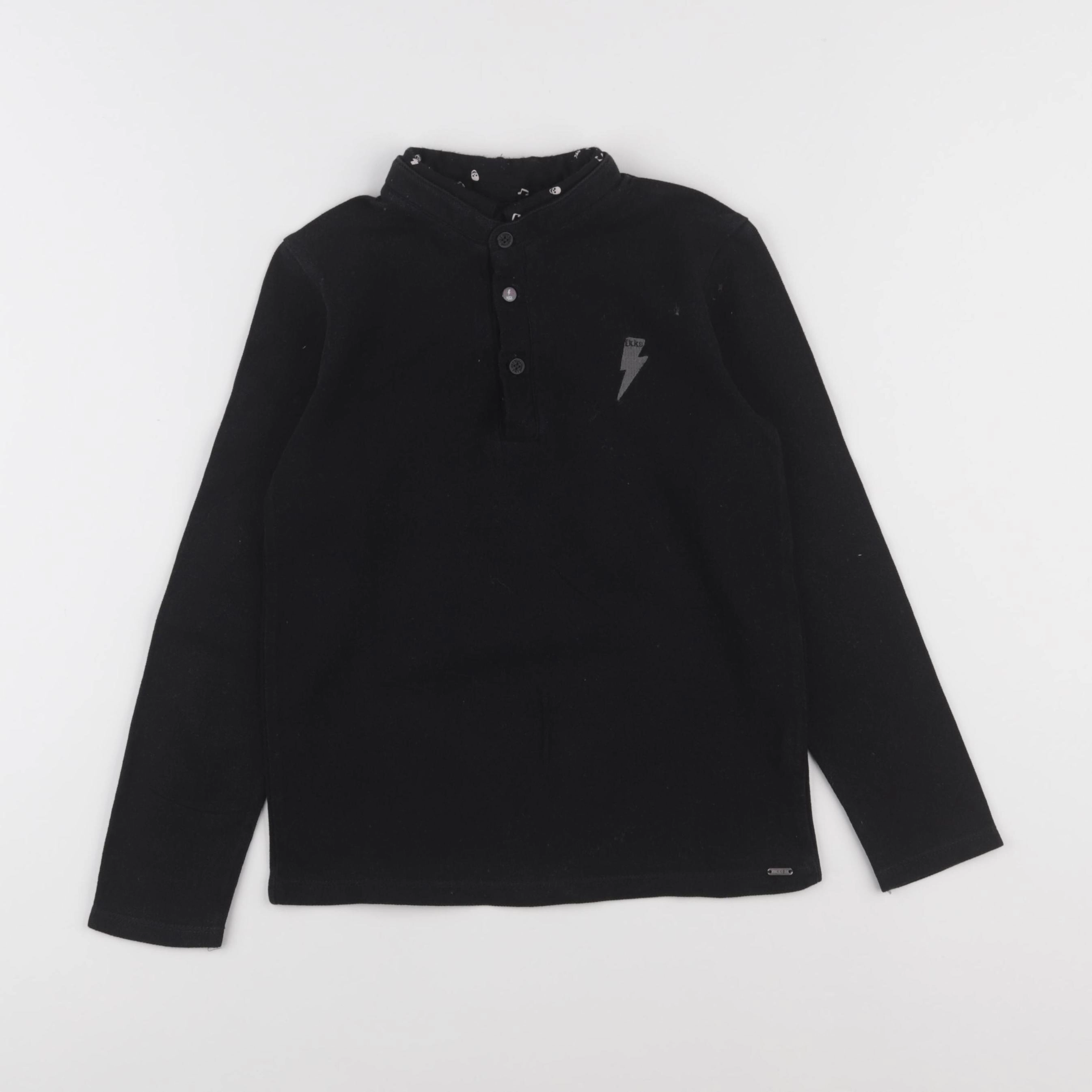 IKKS - polo noir - 6 ans