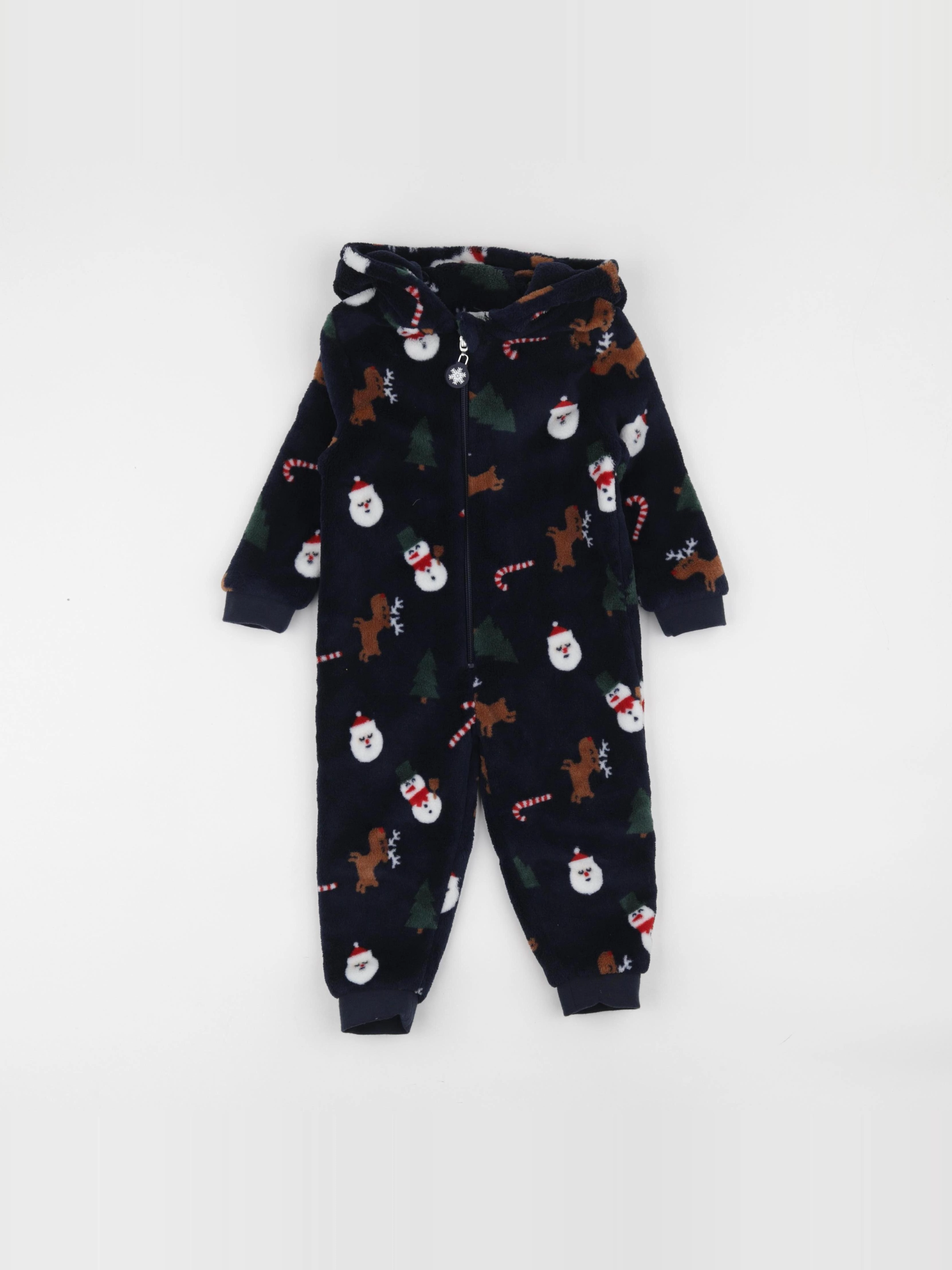Vertbaudet - sur-pyjama bleu - 2 ans