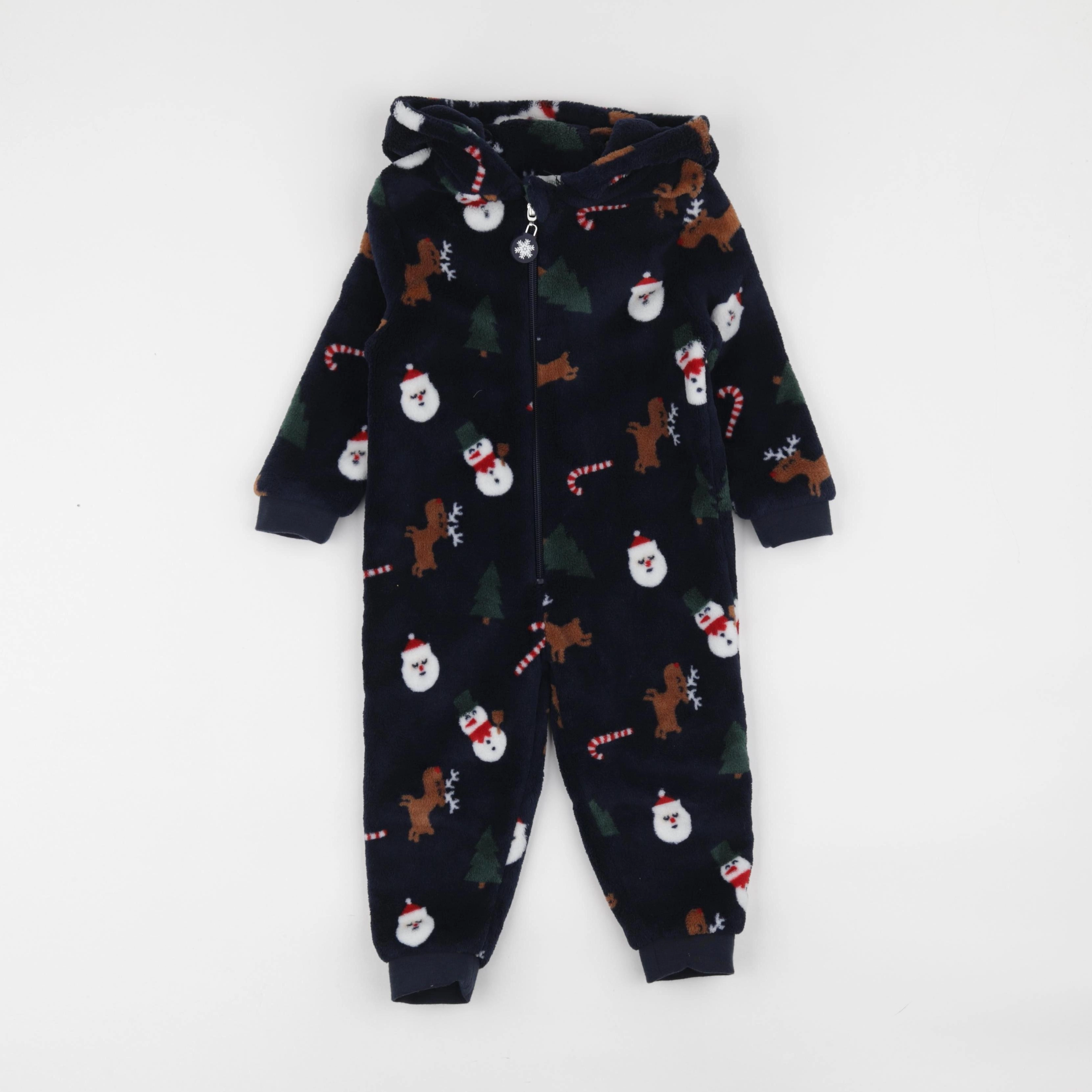 Vertbaudet - sur-pyjama bleu - 2 ans