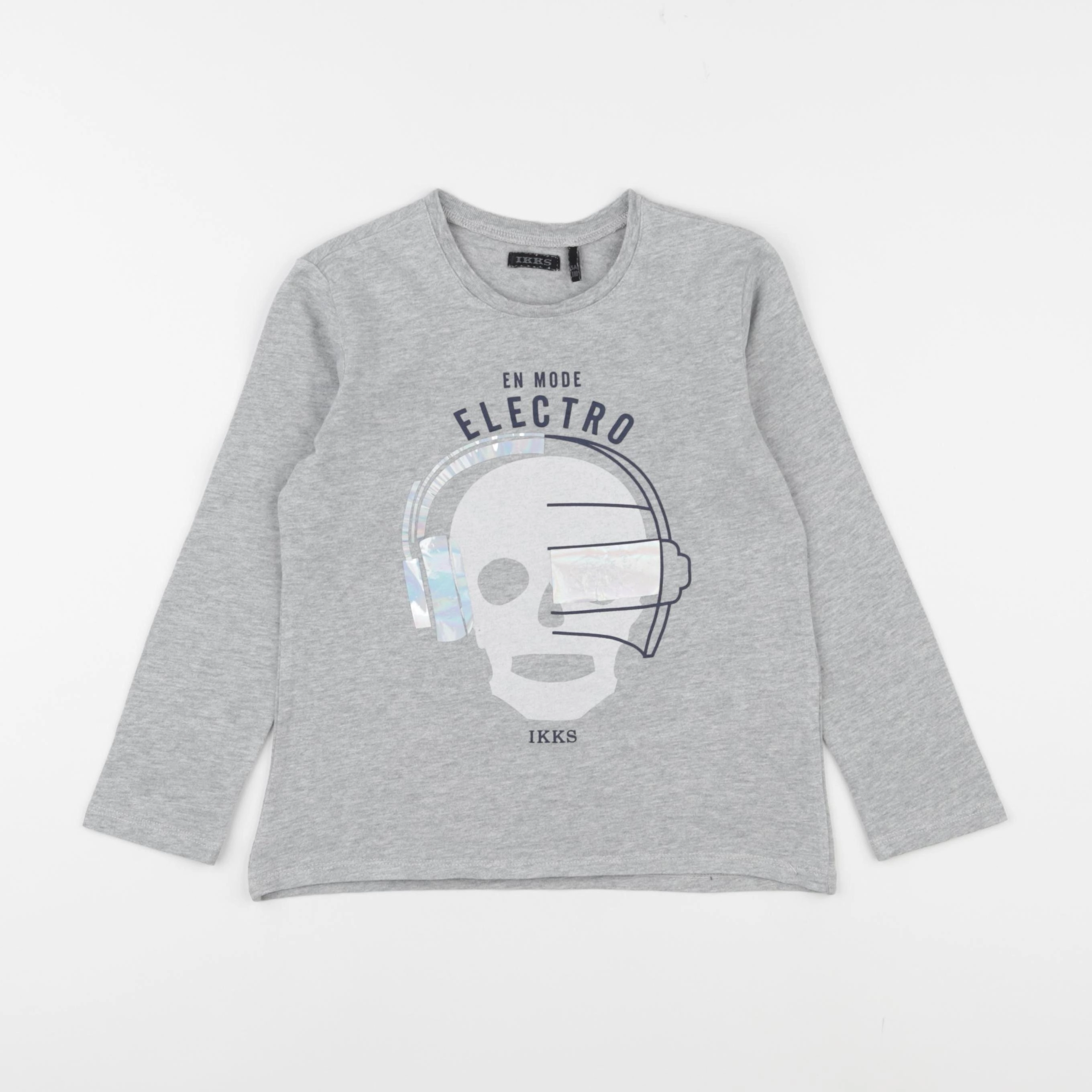 IKKS - tee-shirt gris - 5 ans