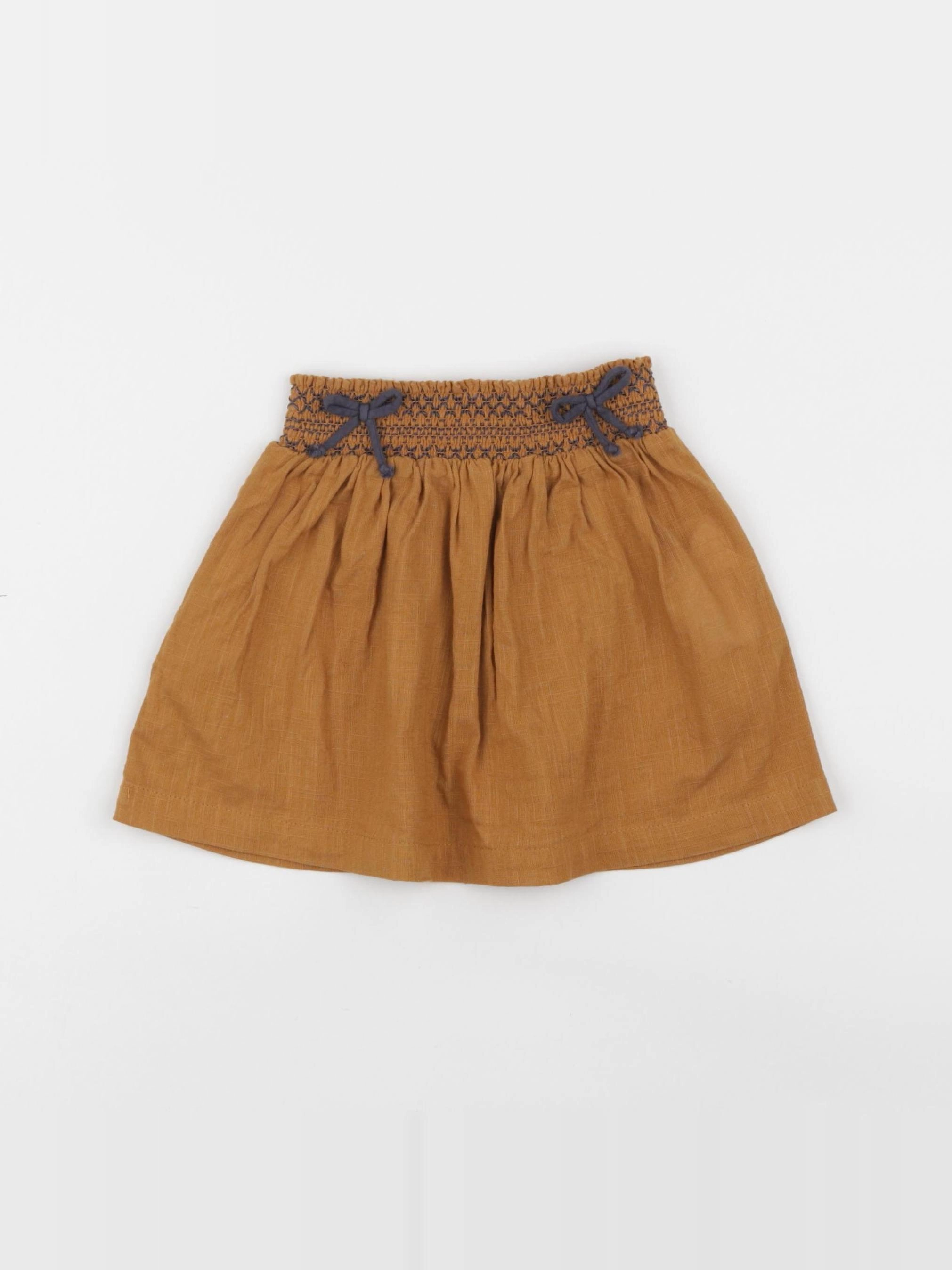 Vertbaudet - jupe marron - 36 mois