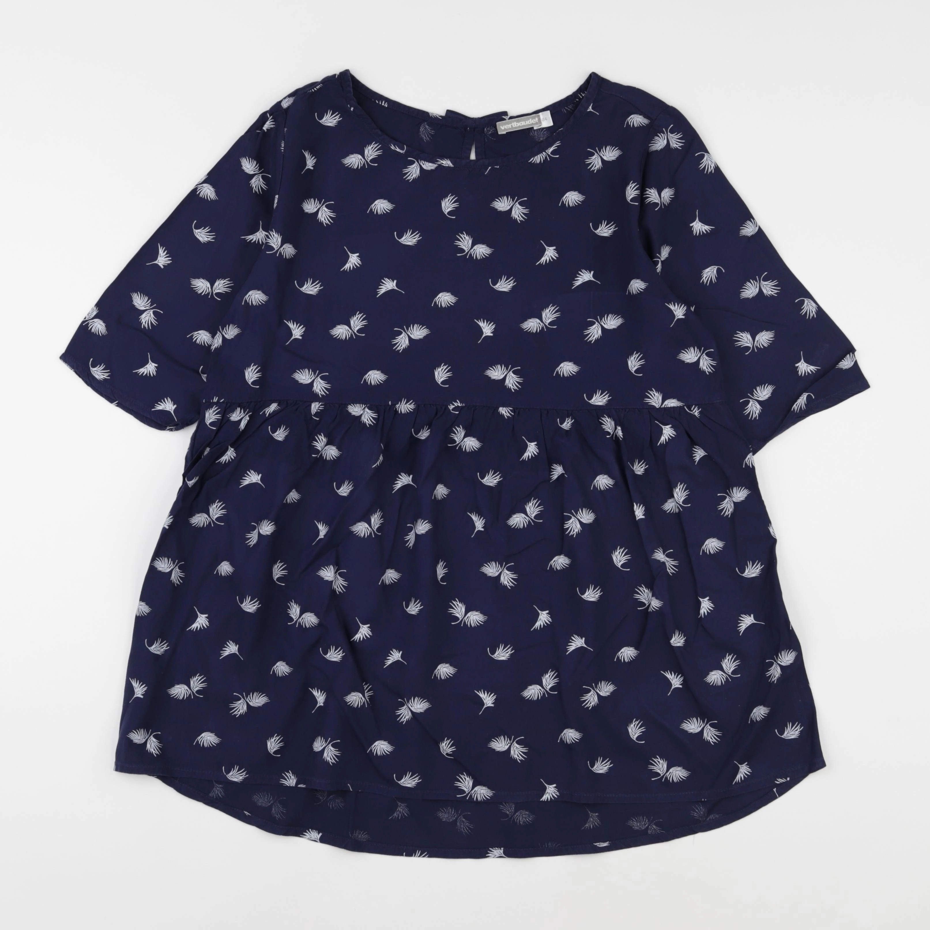 Vertbaudet - blouse grossesse bleu - 34