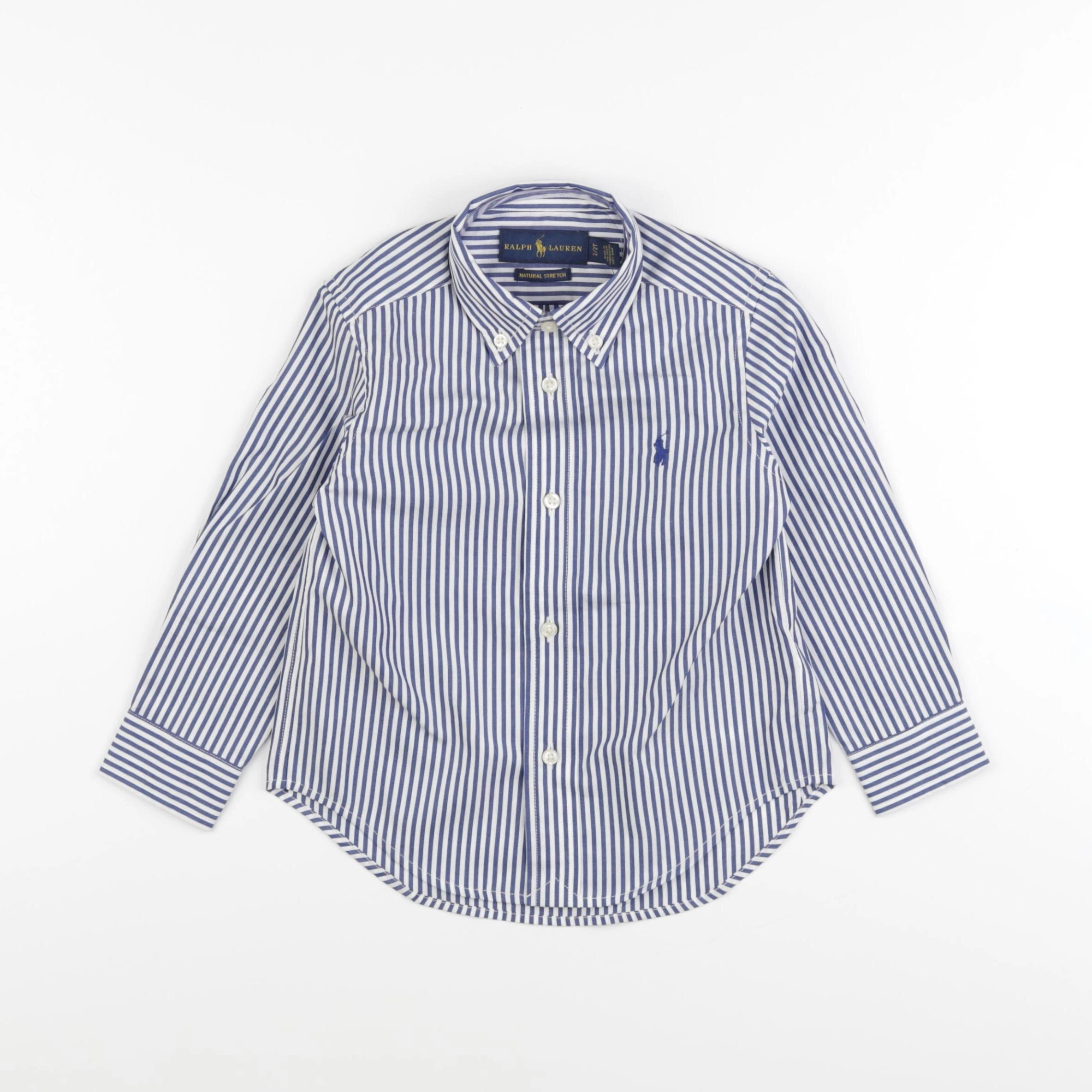 Ralph Lauren - chemise bleu - 2 ans