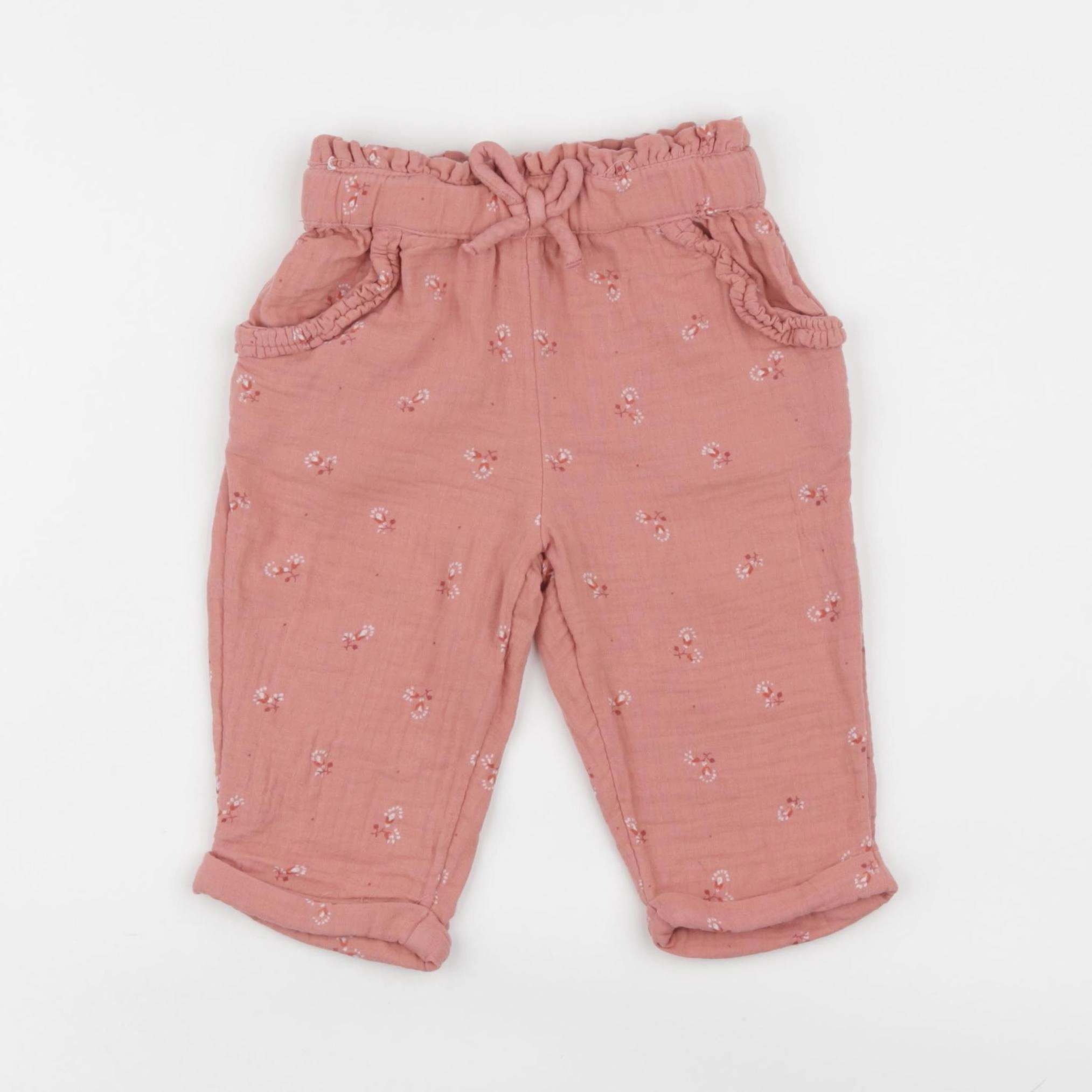Vertbaudet - pantalon rose - 2 ans