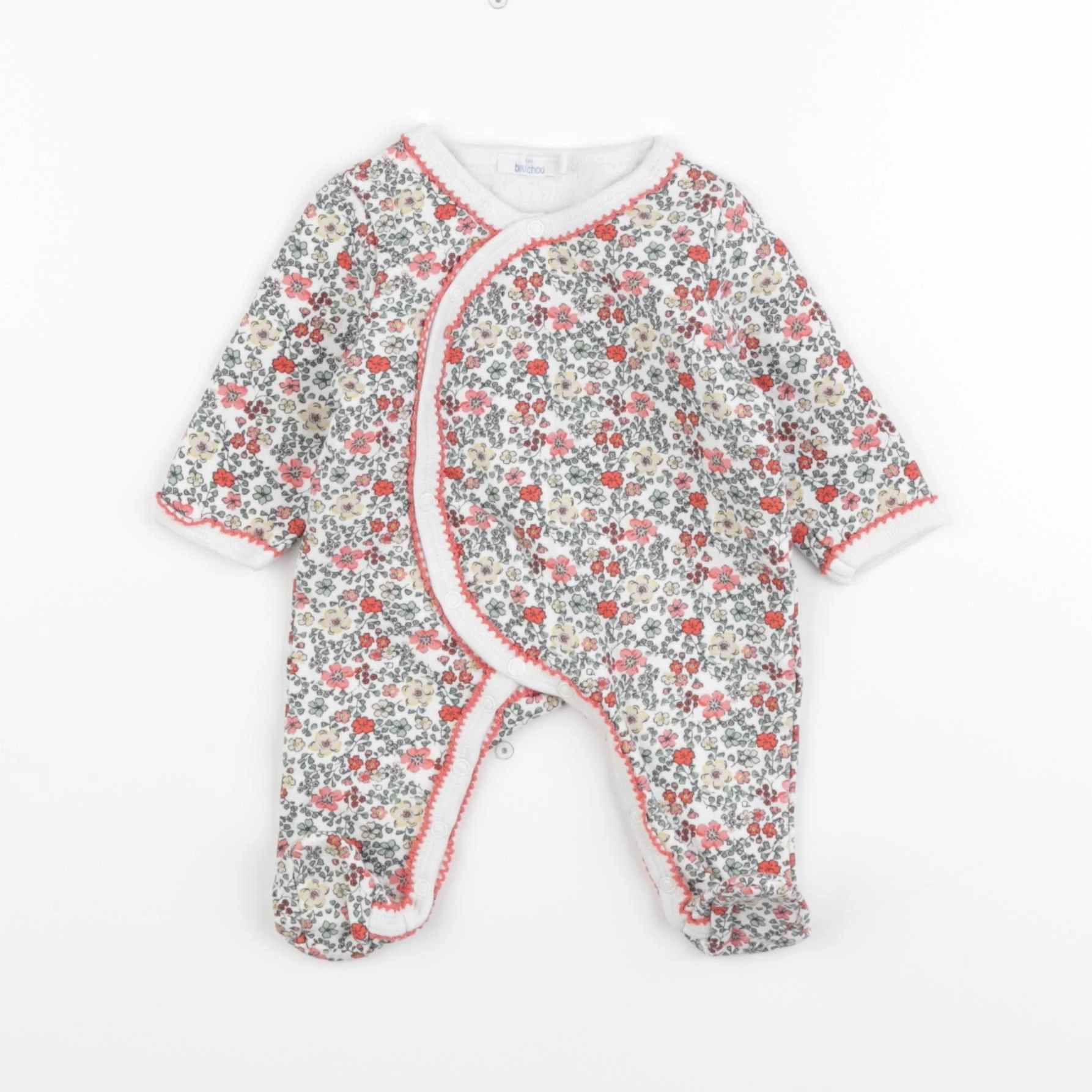 Boutchou - pyjama coton multicolore - 1 mois