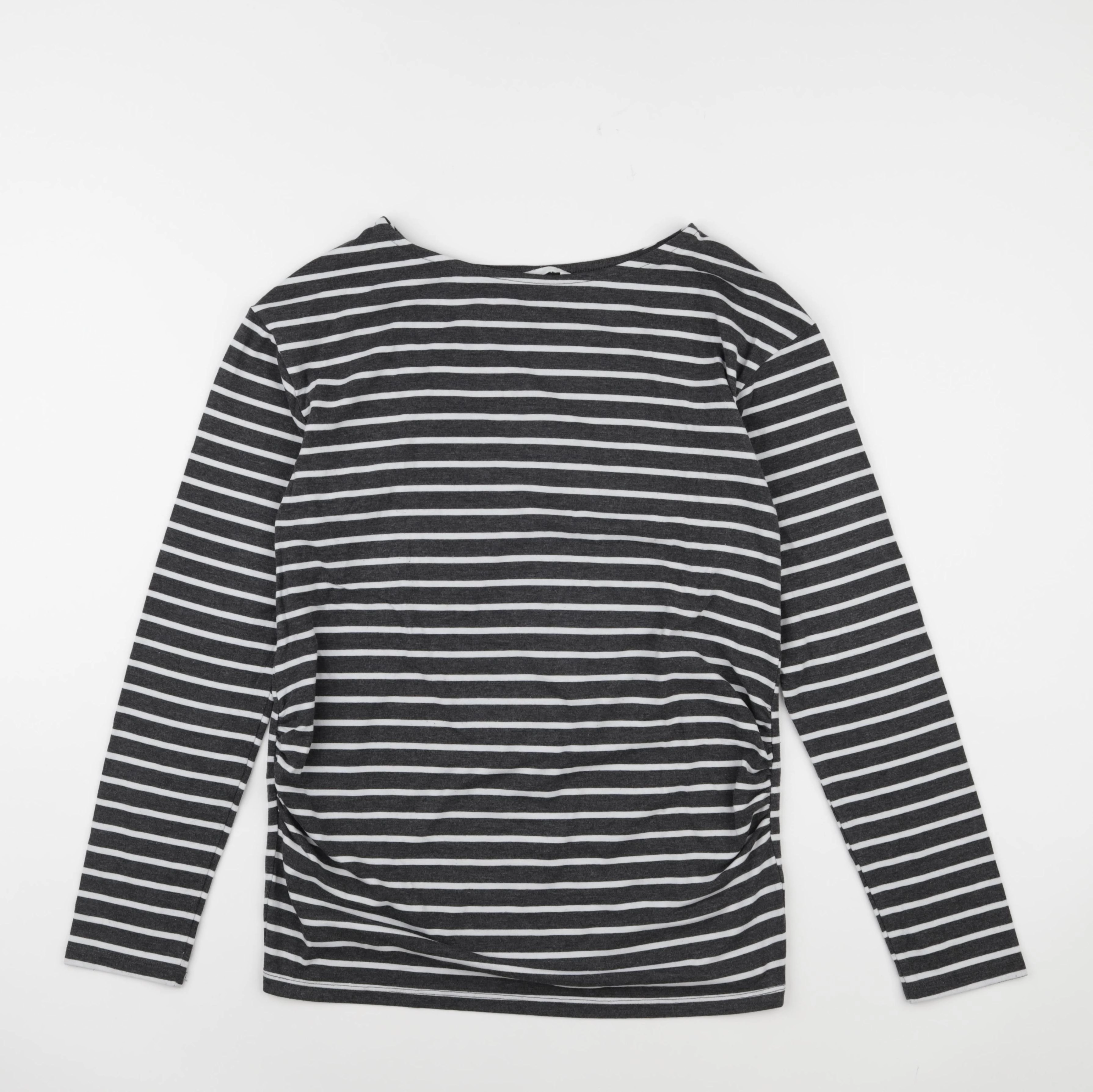 H&M - tee-shirt grossesse gris - s
