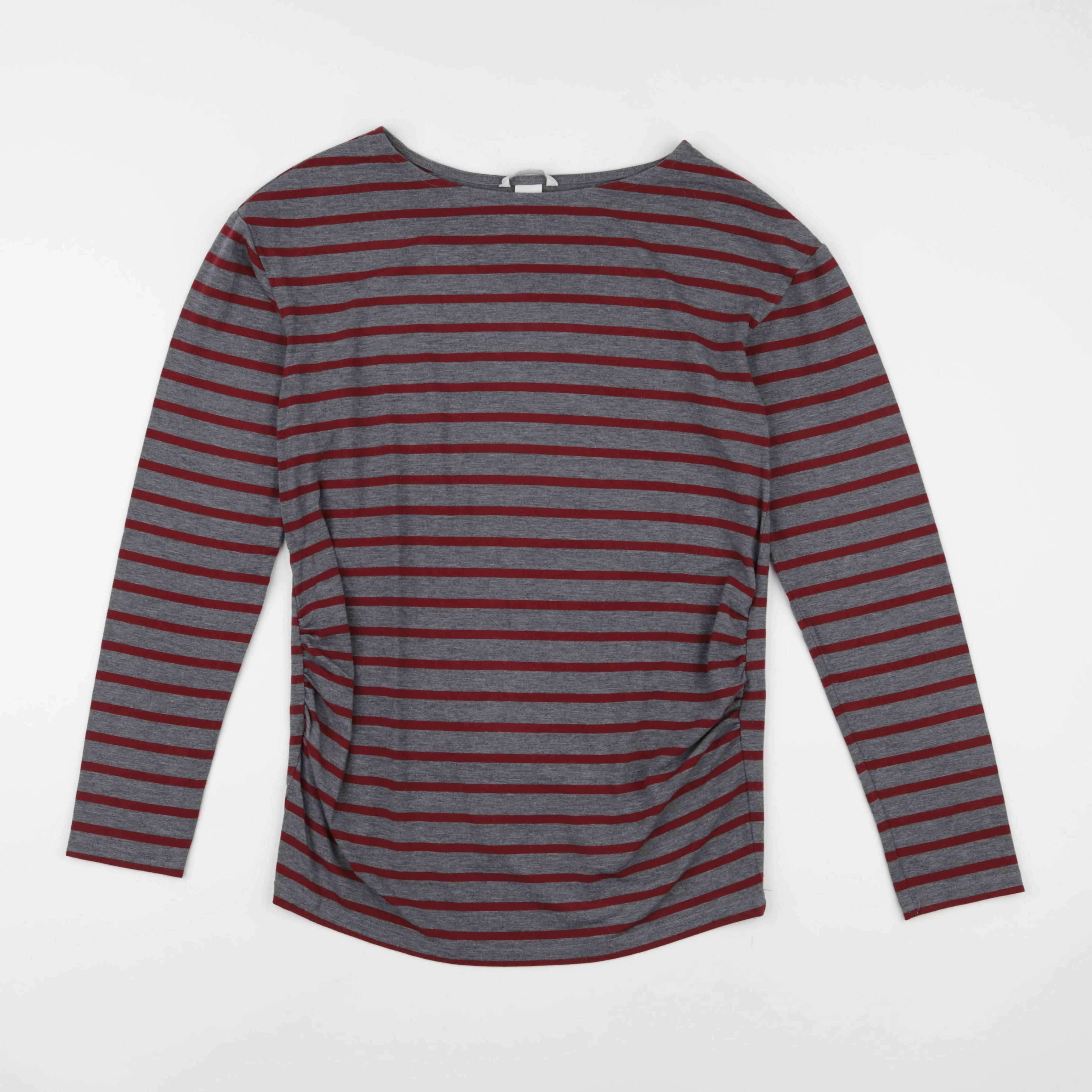 H&M - tee-shirt grossesse gris - s