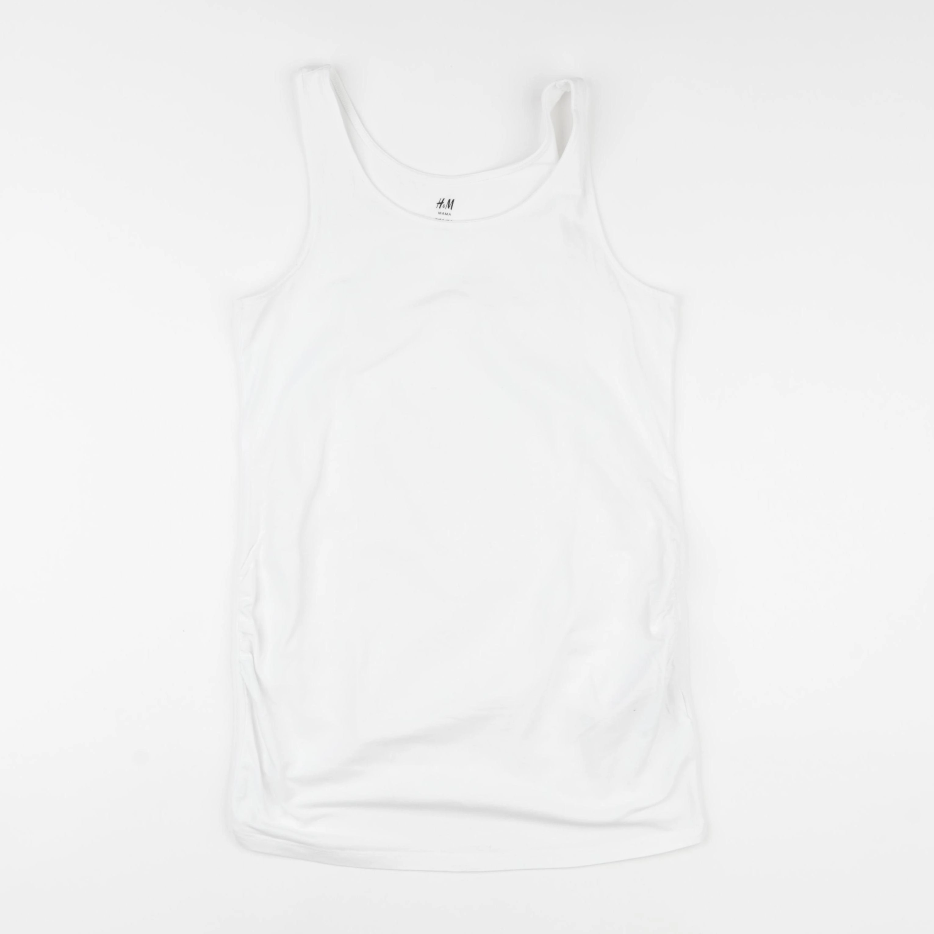 H&M - débardeur grossesse blanc - s