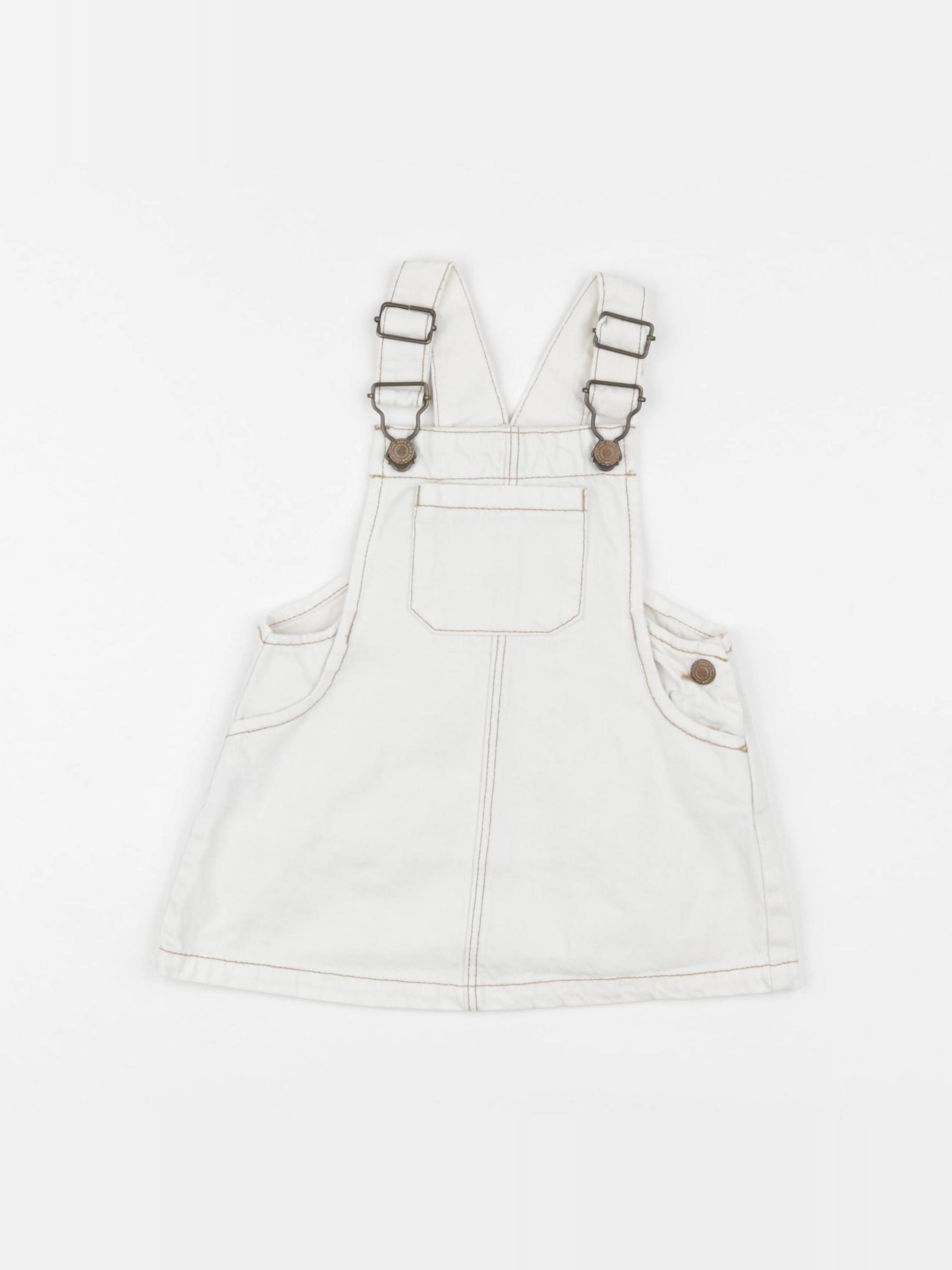 Zara - robe blanc - 9/12 mois