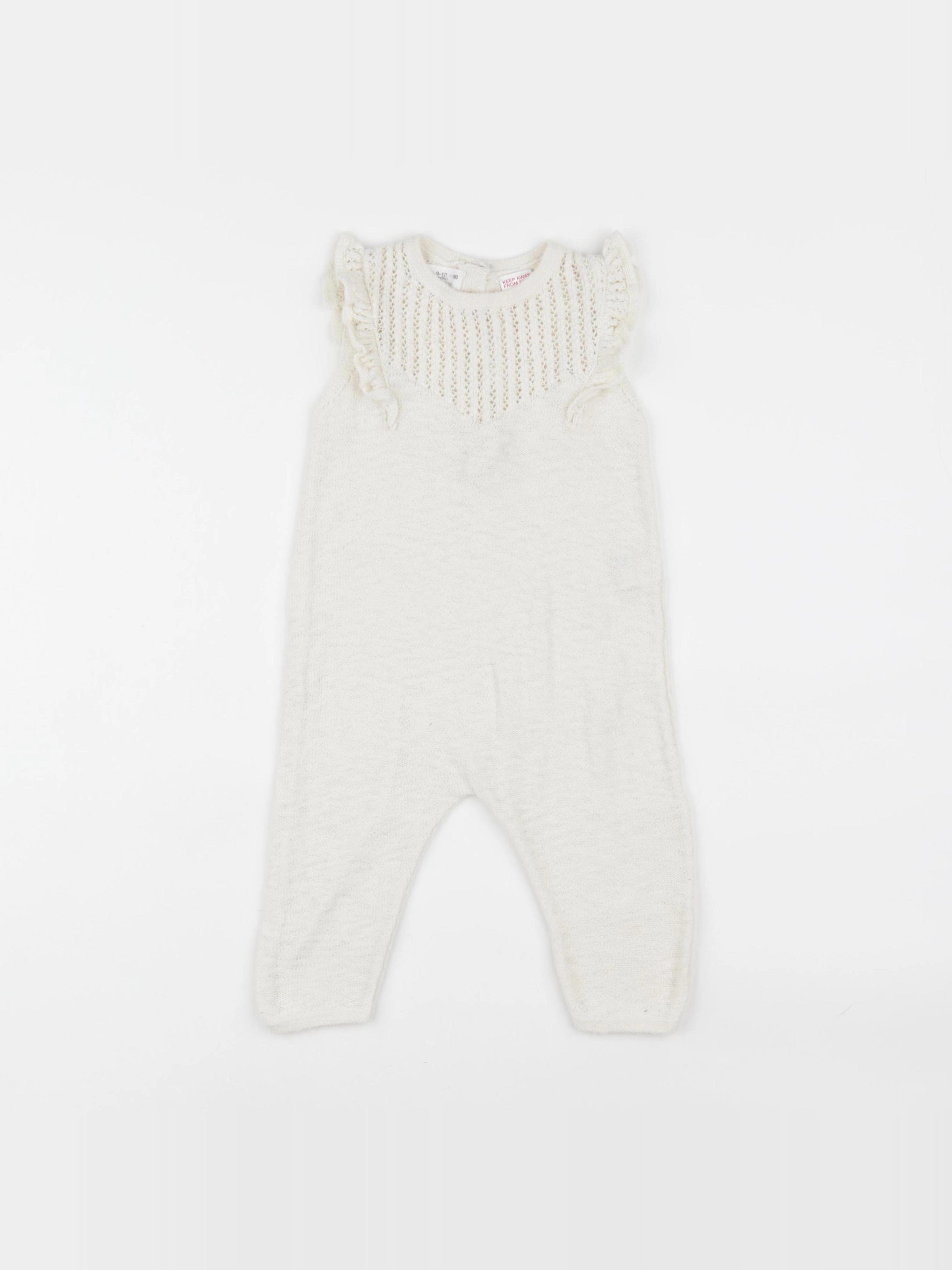 Zara - combinaison beige - 9/12 mois