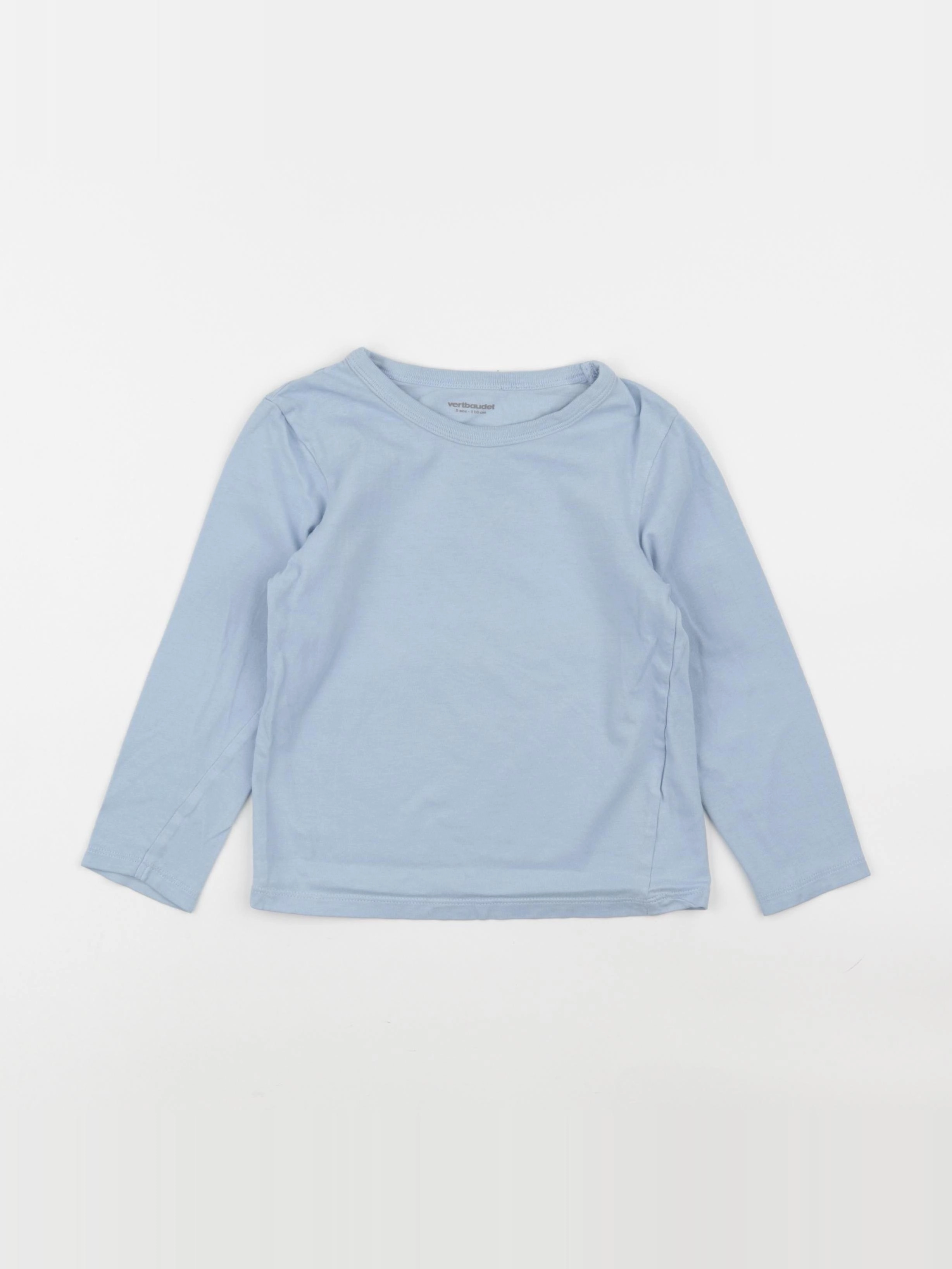 Vertbaudet - maillot de corps bleu - 5 ans