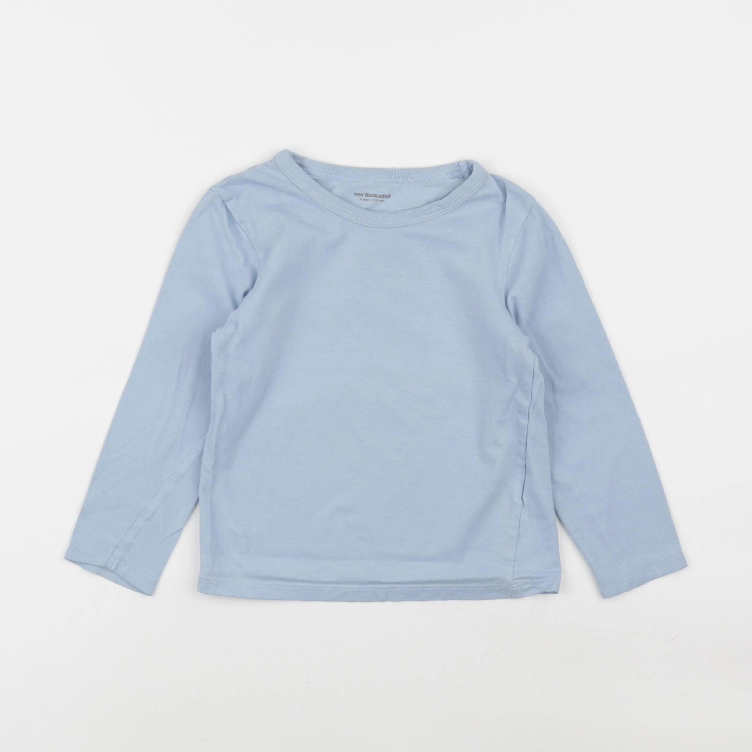 Vertbaudet - maillot de corps bleu - 5 ans