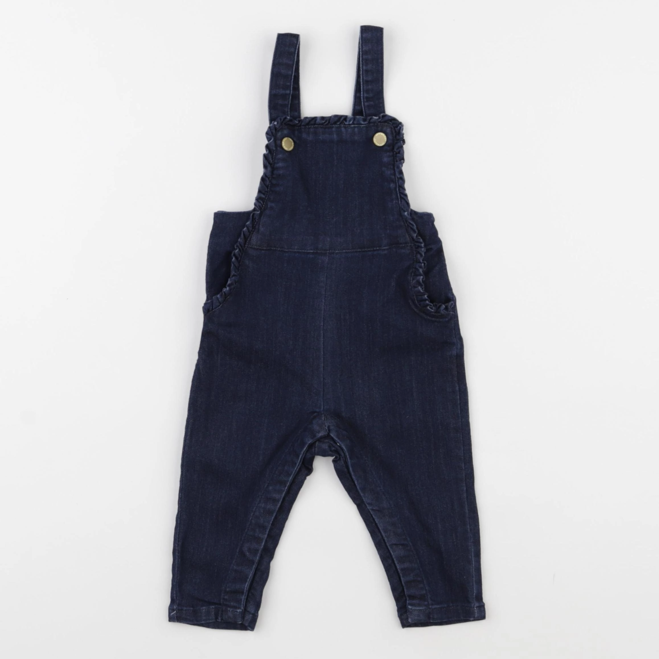 Vertbaudet - combinaison bleu - 6 mois
