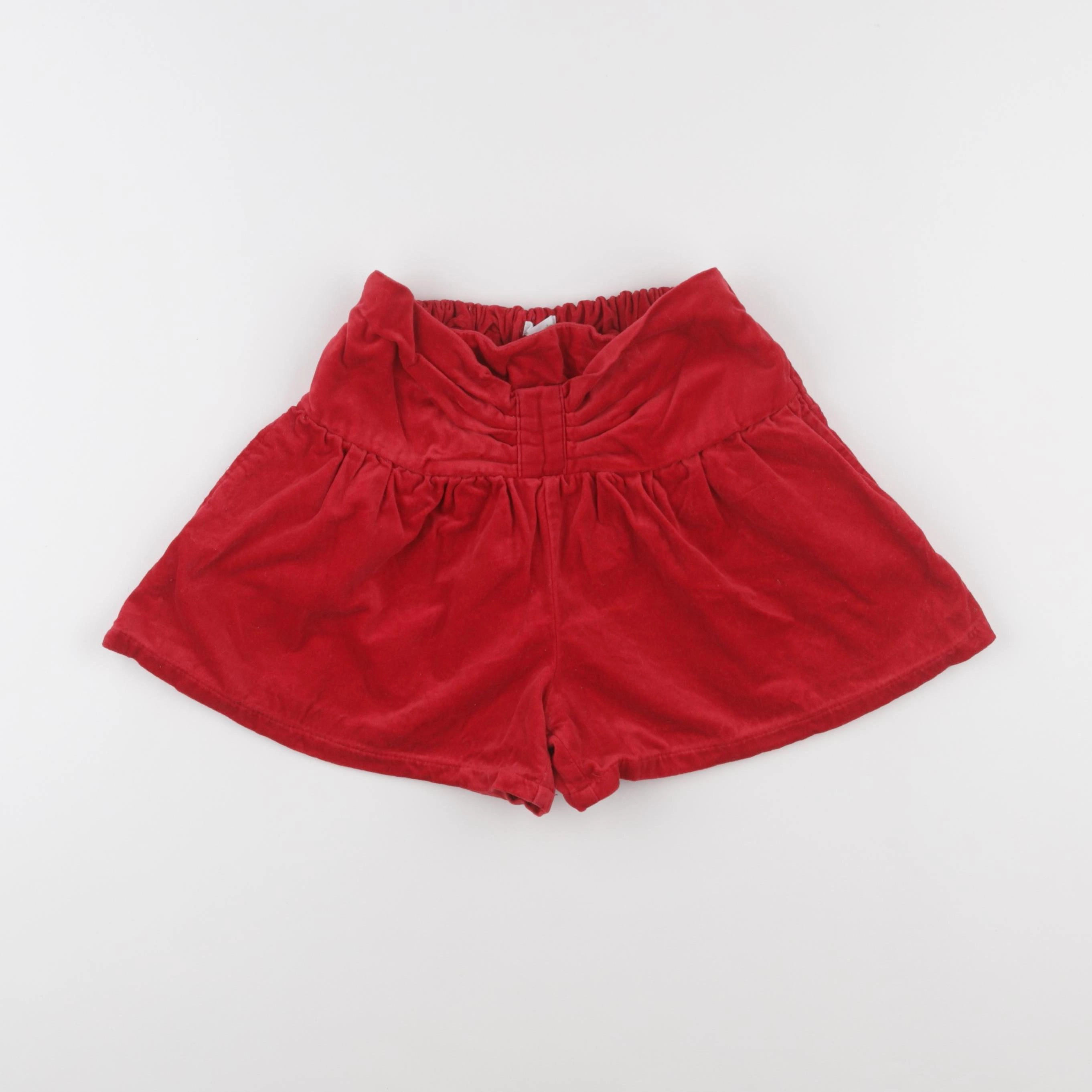Vertbaudet - short rouge - 10 ans