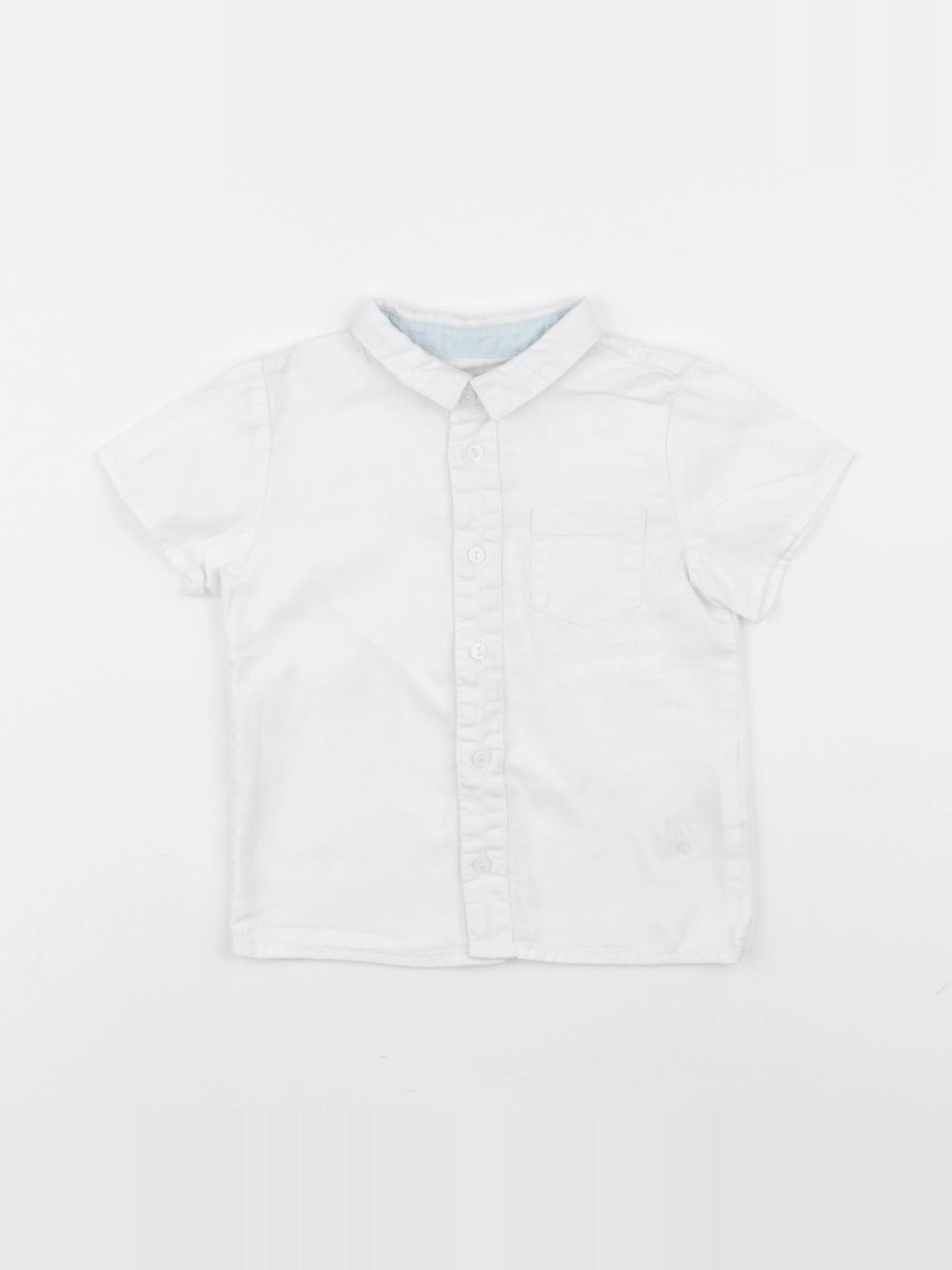 Vertbaudet - chemise blanc - 18 mois